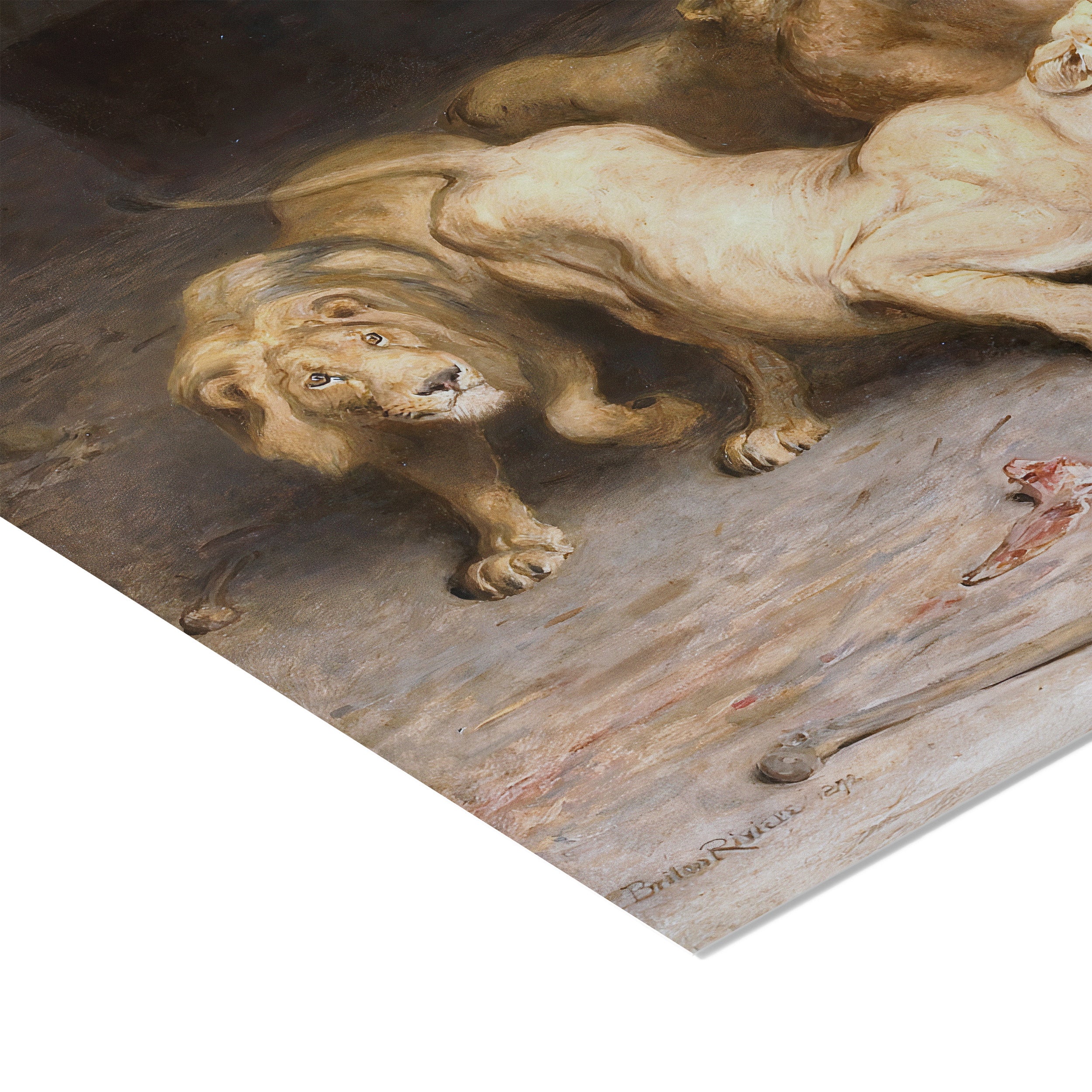 Daniel in the Lion's Den | Briton Rivière | 1872 – Inspiraggio
