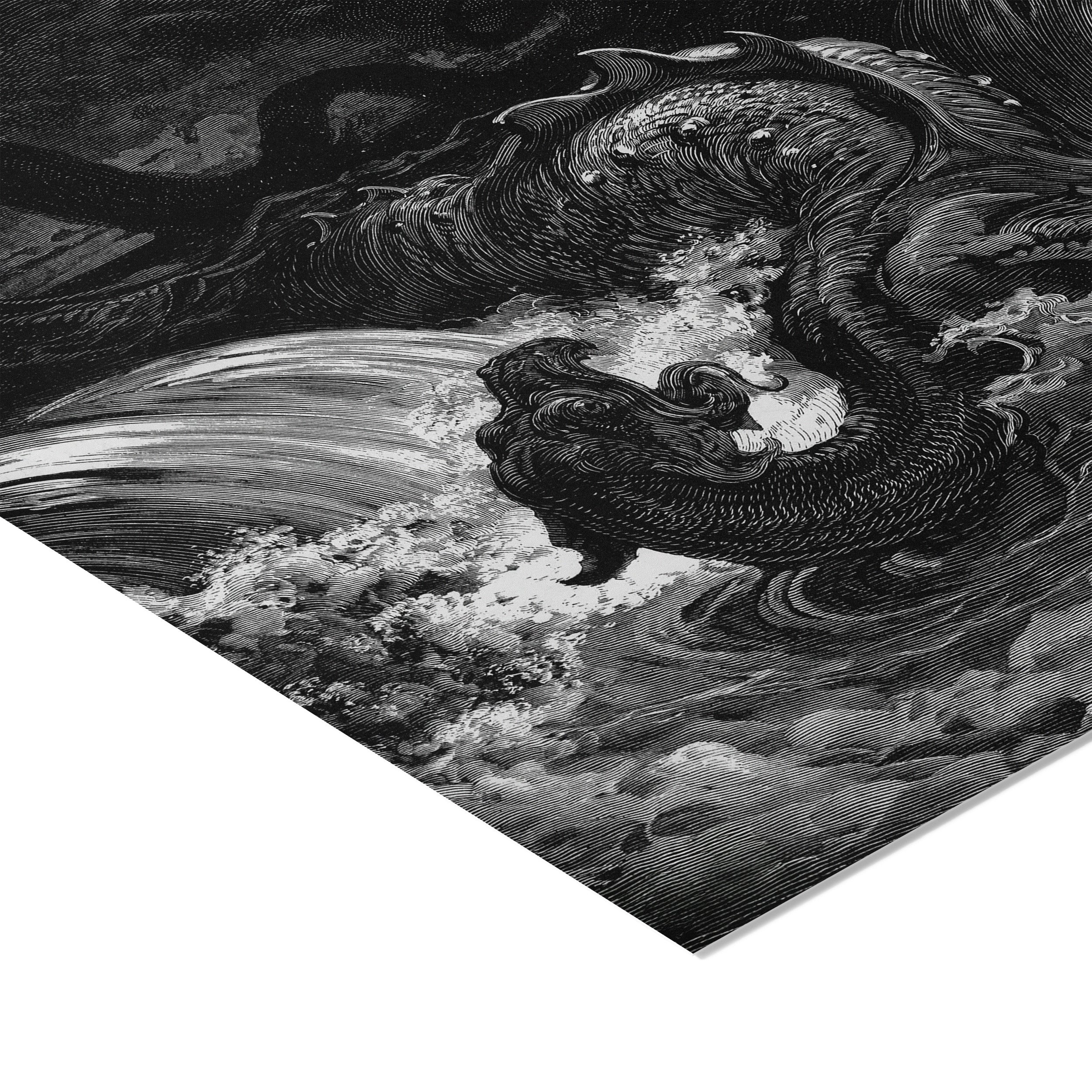 Destruction of Leviathan | Gustave Doré | 19th Century – Inspiraggio