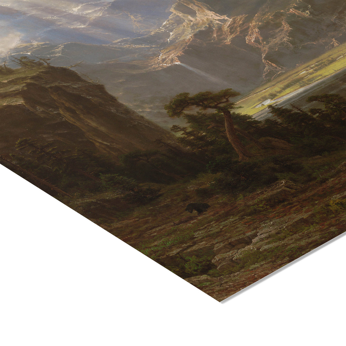 Rocky Mountains, "Lander's Peak" | Albert Bierstadt⁣⁣ | 1863