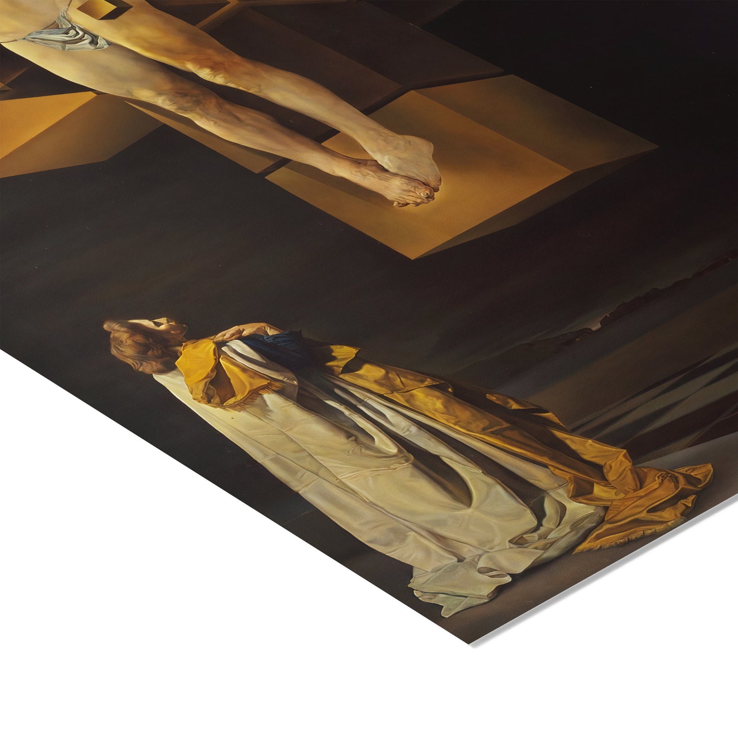 Crucifixion (Corpus Hypercubus) | Salvador Dalí | 1954