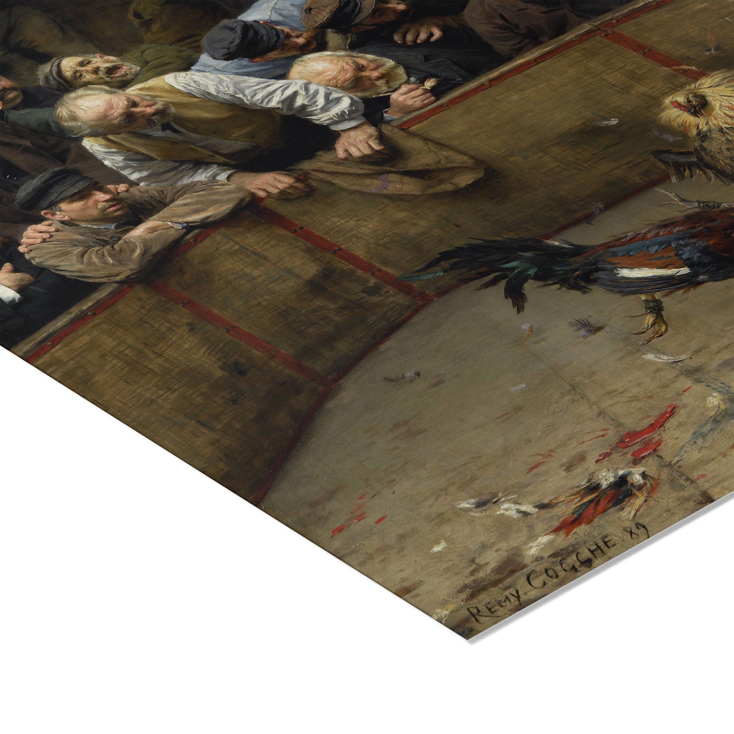 Cockfight in Flanders | Rémy Cogghe | 1889
