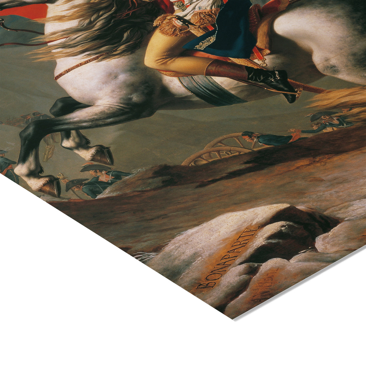 Napoleon Crossing the Alps | Jacques-Louis David | 1801