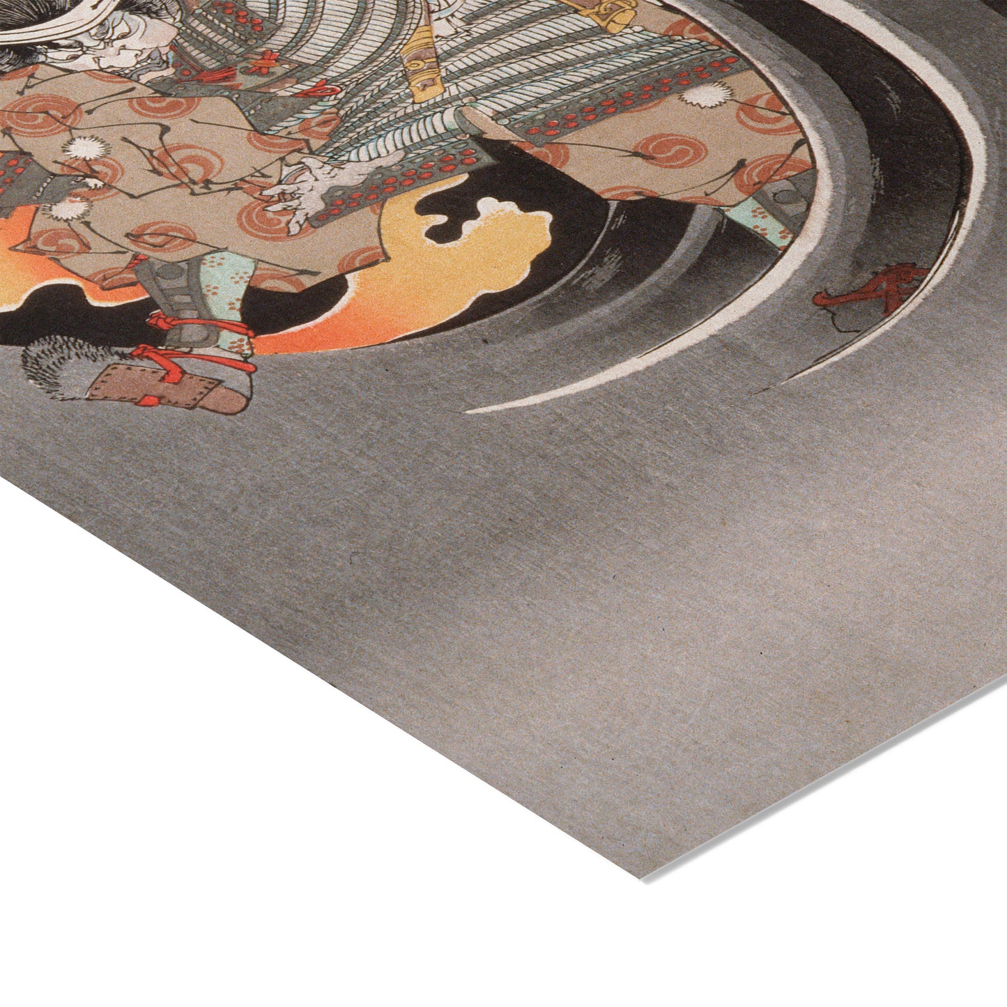 Ghost of Genta Yoshihira Taking Revenge | Tsukioka Yoshitoshi | 1889