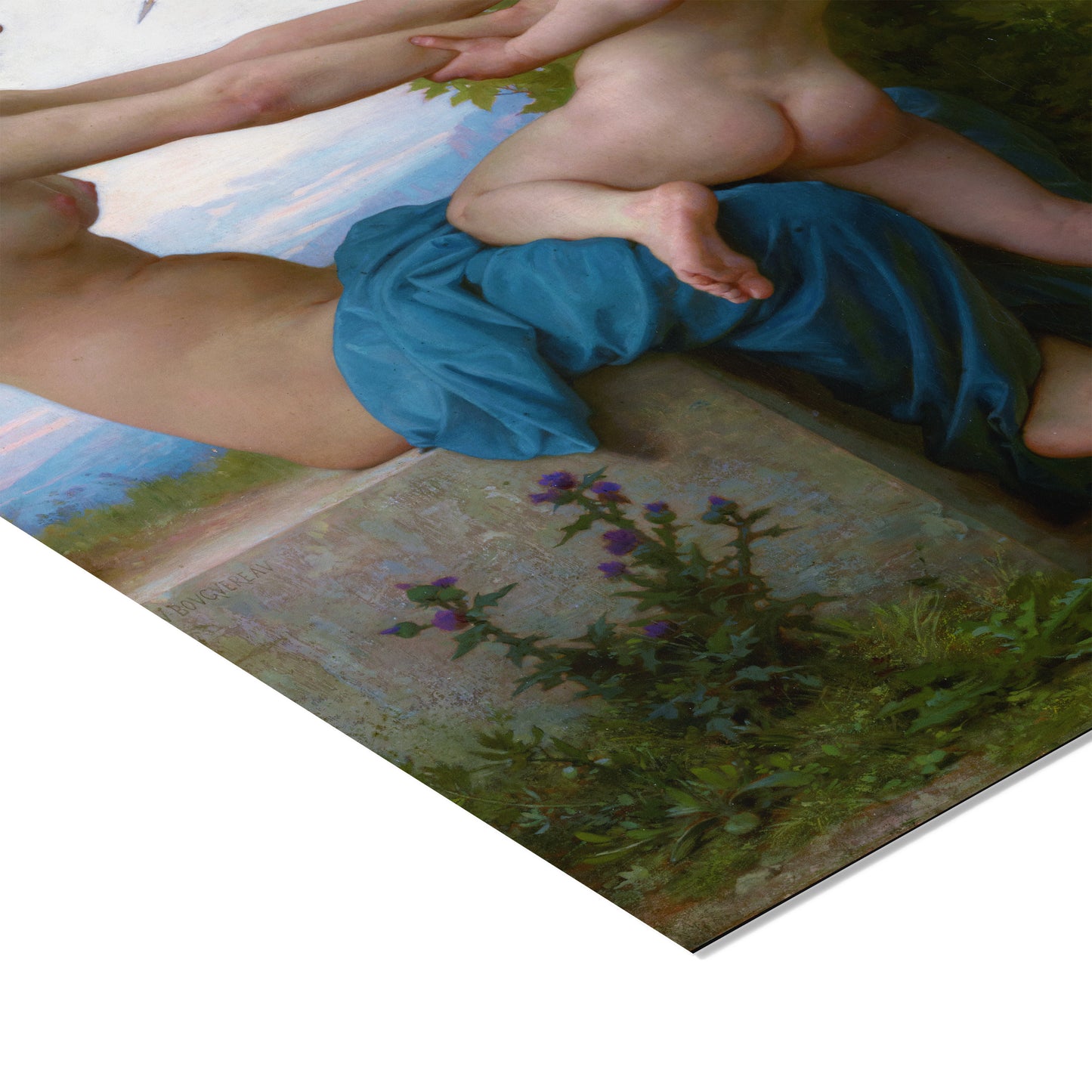 A Young Girl Defending Herself Against Love | William-Adolphe Bouguereau | 1880