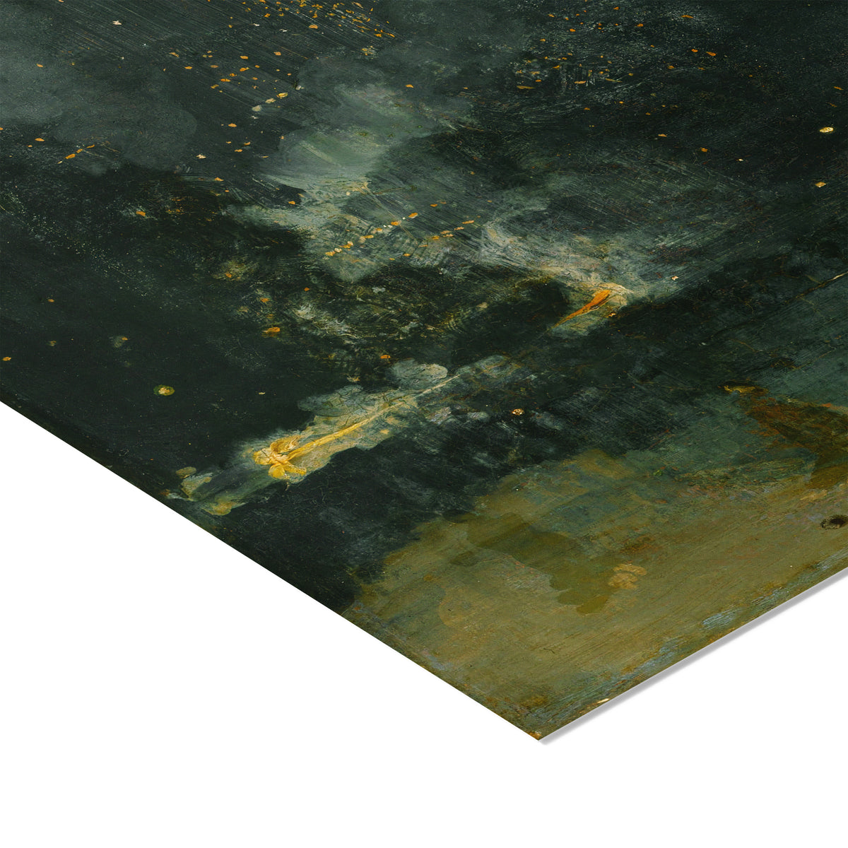 Nocturne in Black and Gold - The Falling Rocket | James Abbott McNeill Whistler | 1875