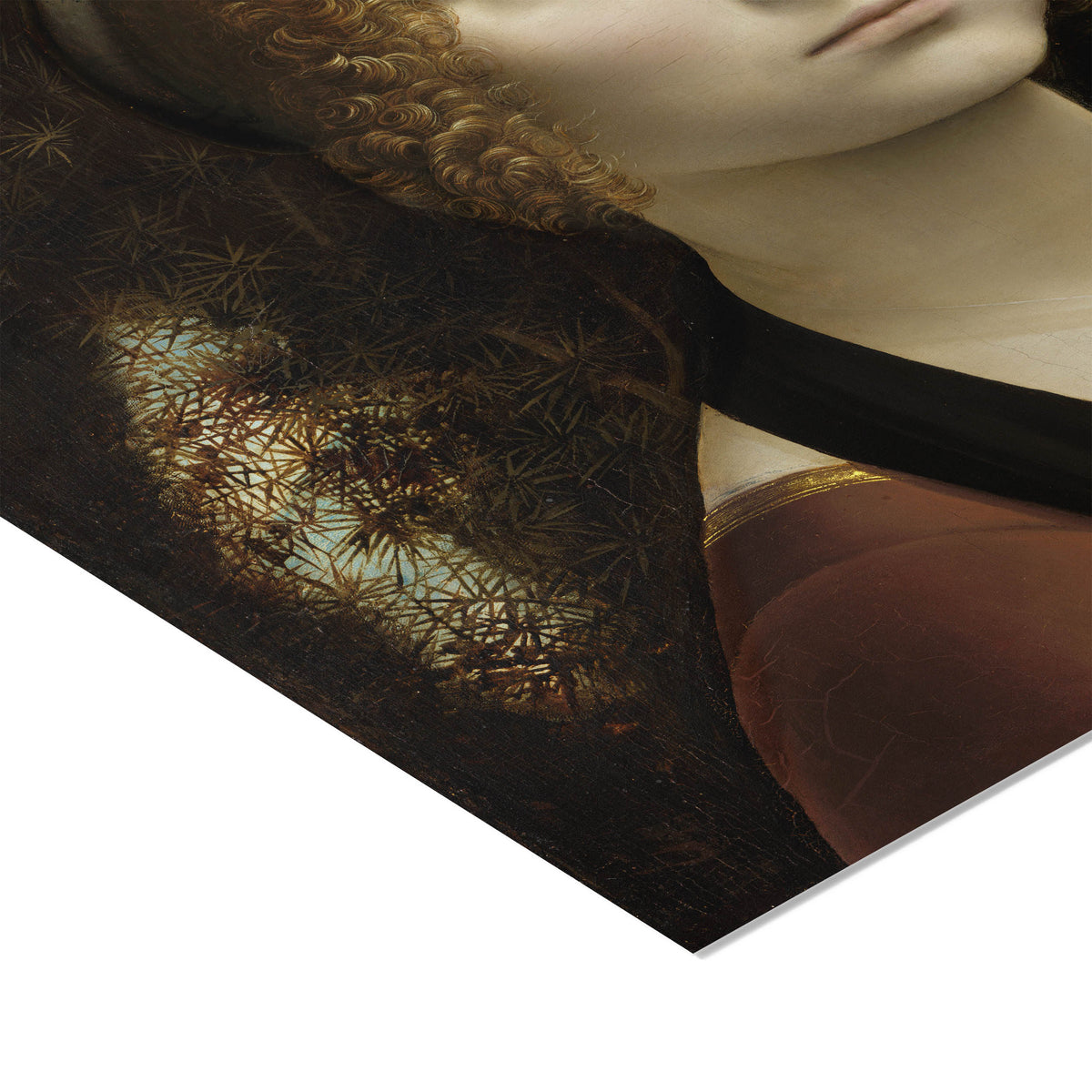 Portrait of Ginevra de' Benci | Leonardo da Vinci | c. 1474-78