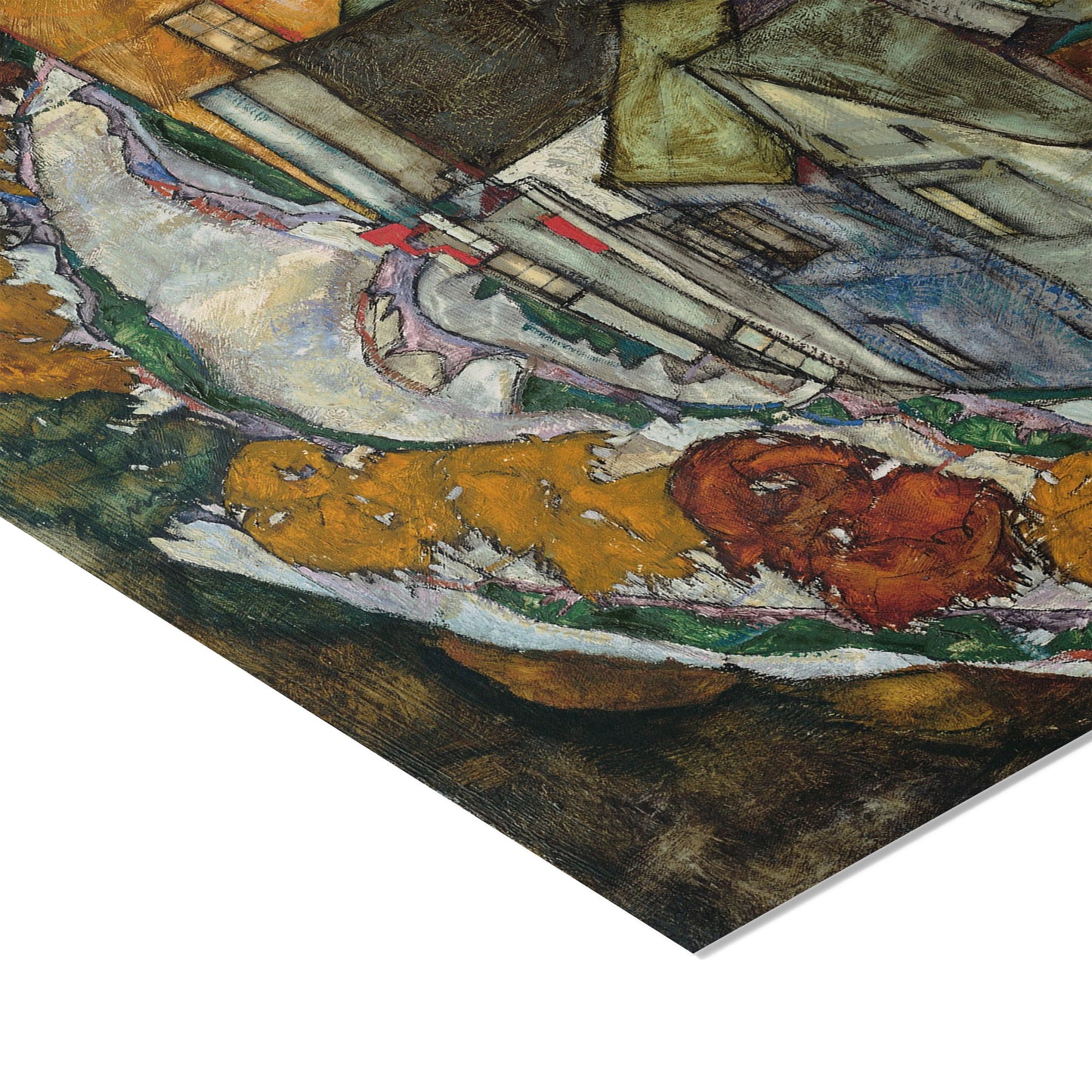 Crescent of Houses II | Egon Schiele | 1914