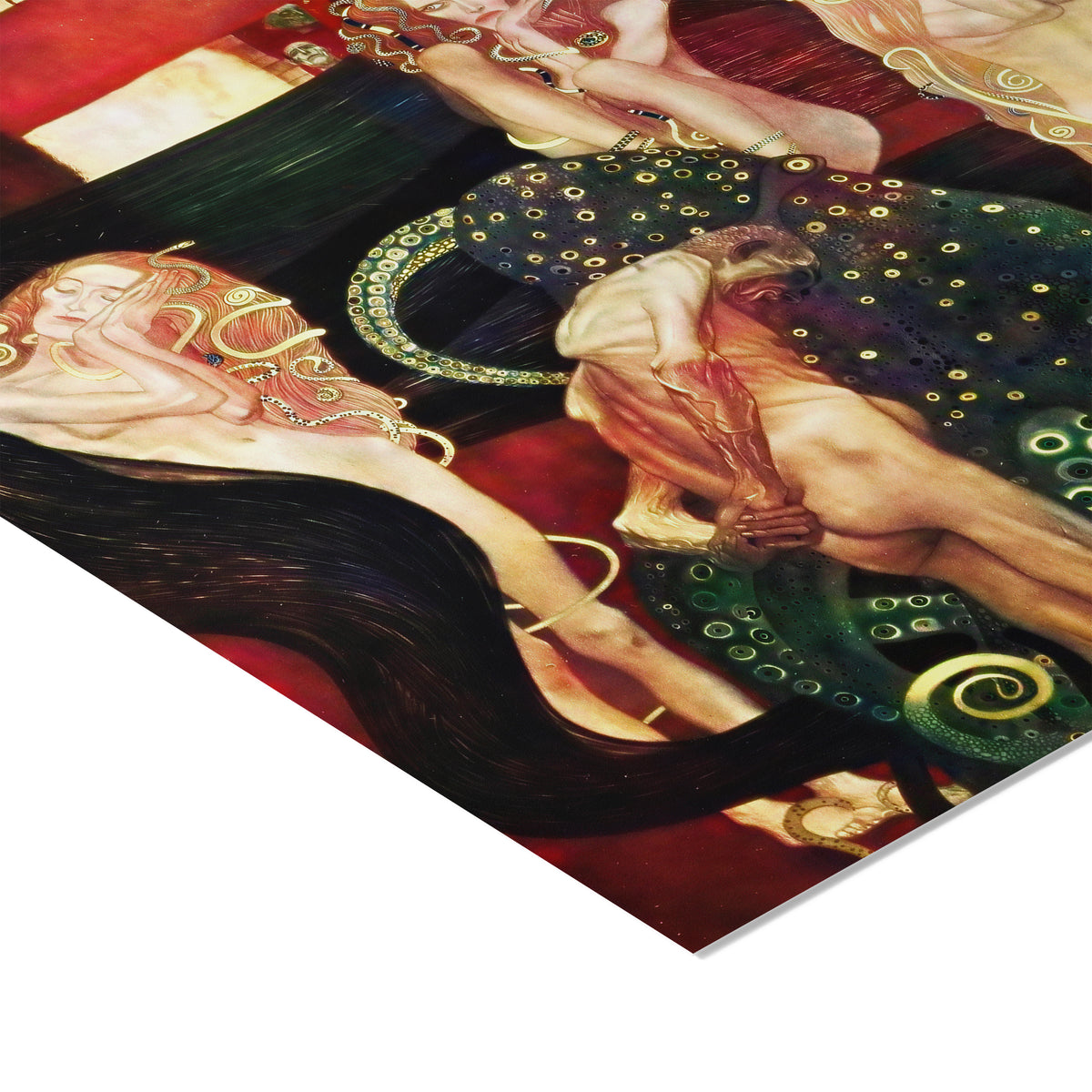 Jurisprudence (Colorized) | Gustav Klimt | 1903