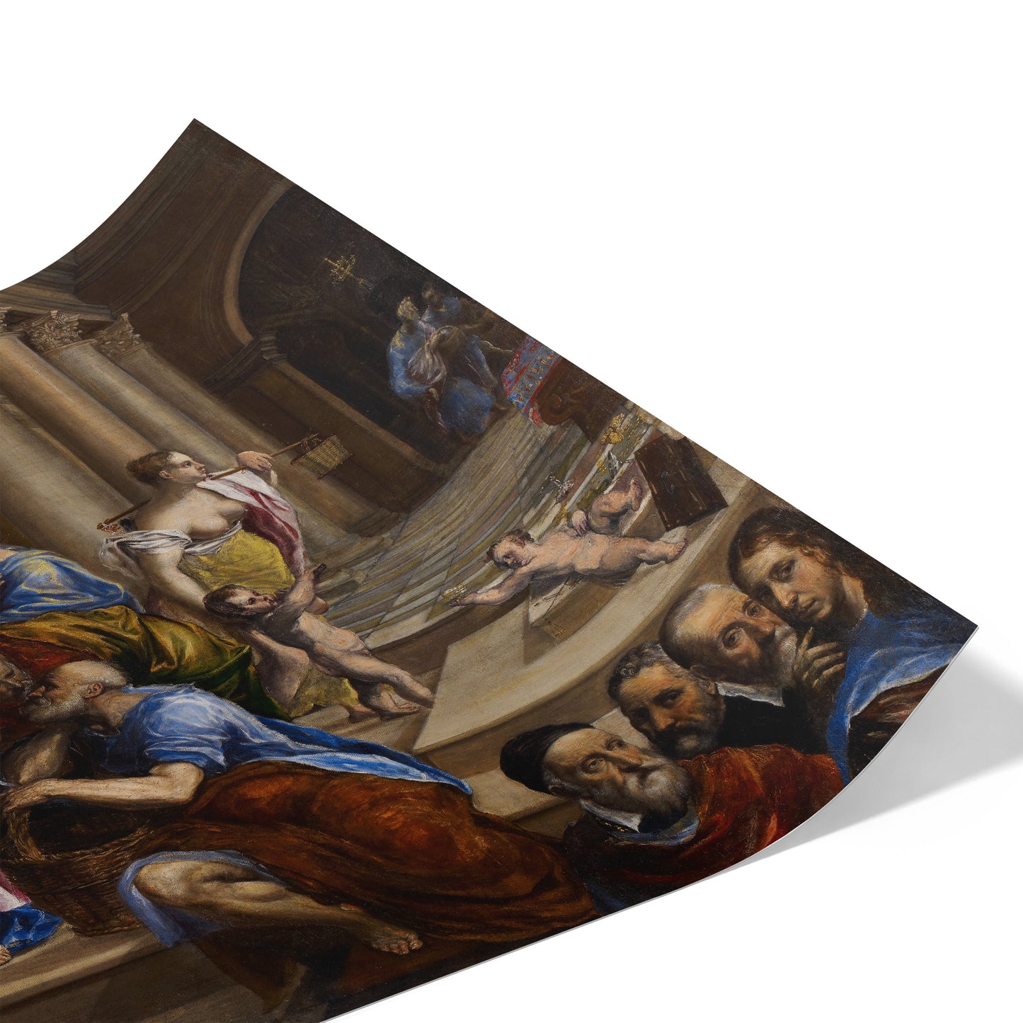 Christ Driving the Money Changers from the Temple (Second Version) | El Greco | 1570