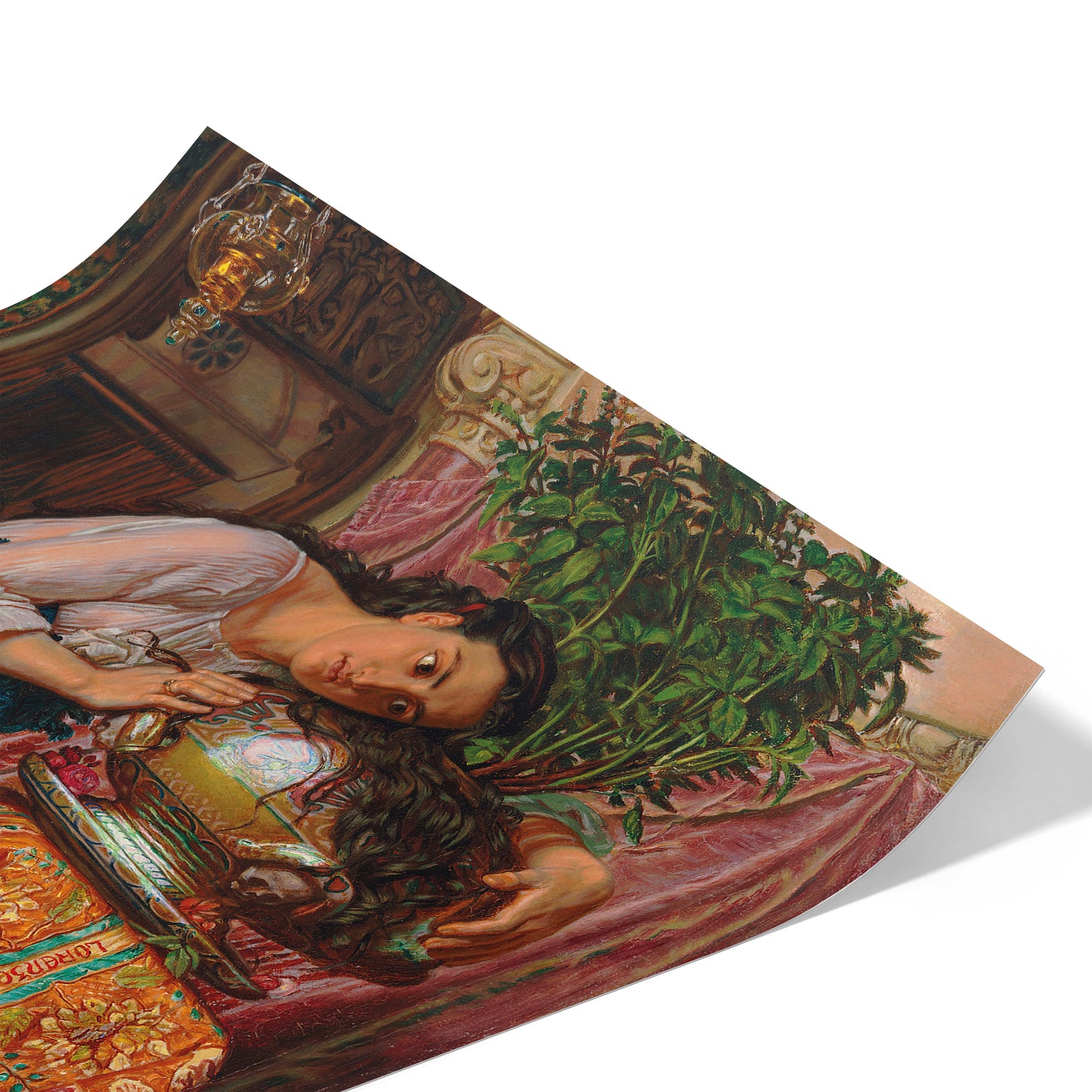 Isabella and the Pot of Basil | William Holman Hunt | 1868