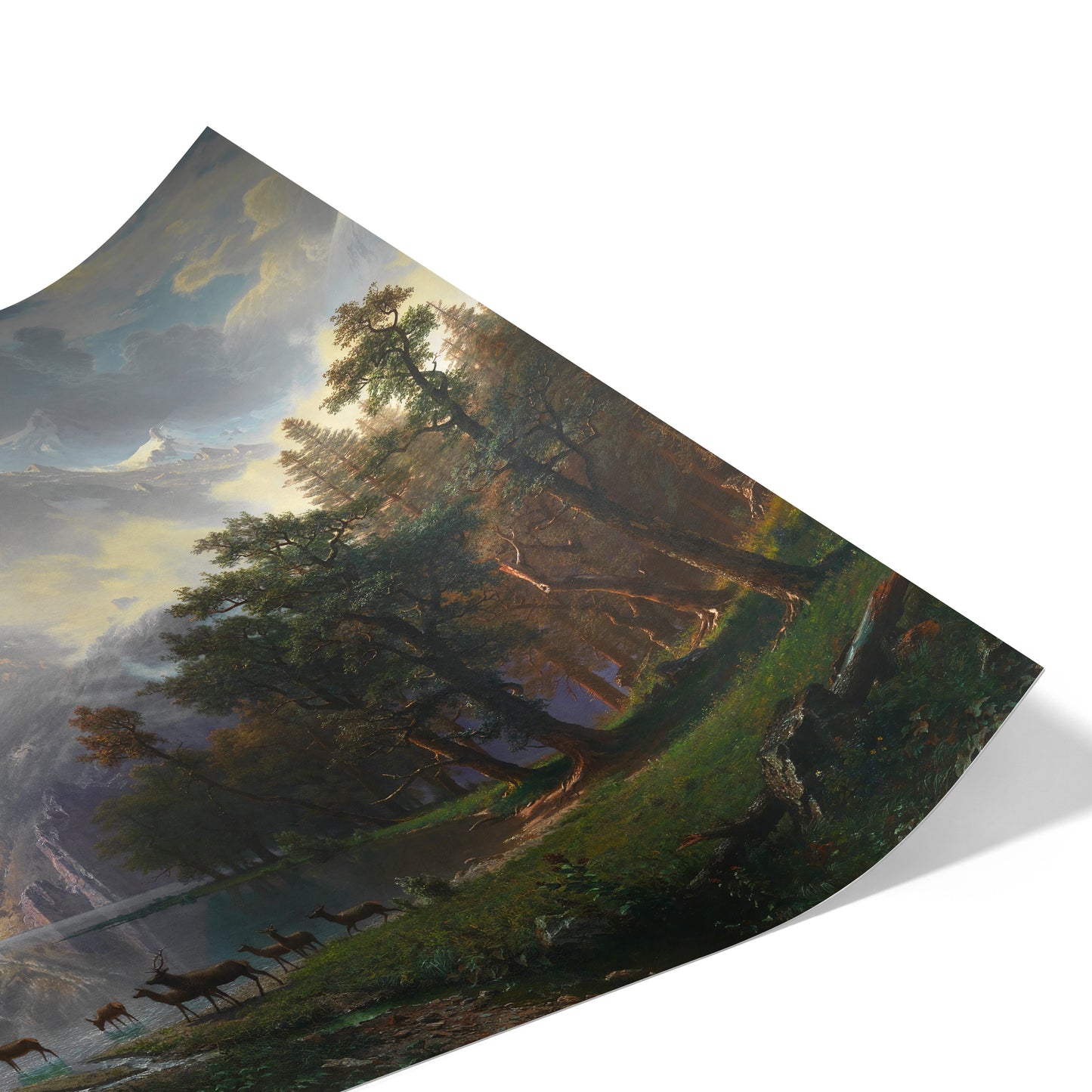 Among the Sierra Nevada, California | Albert Bierstadt | 1868