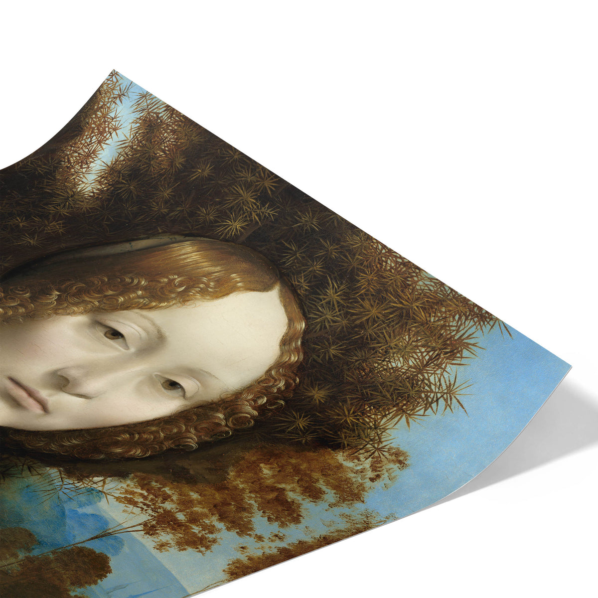 Portrait of Ginevra de' Benci | Leonardo da Vinci | c. 1474-78
