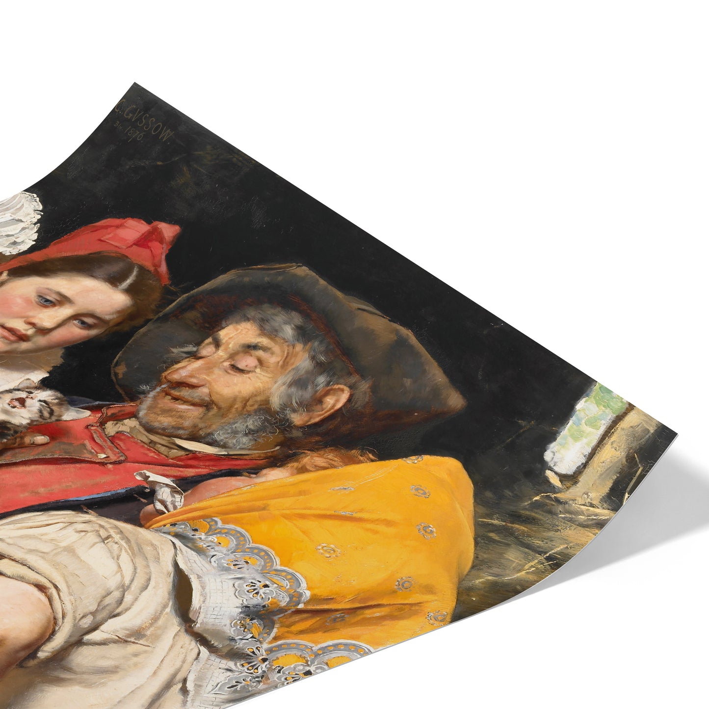 Old Man's Treasure | Karl Gussow | 1876