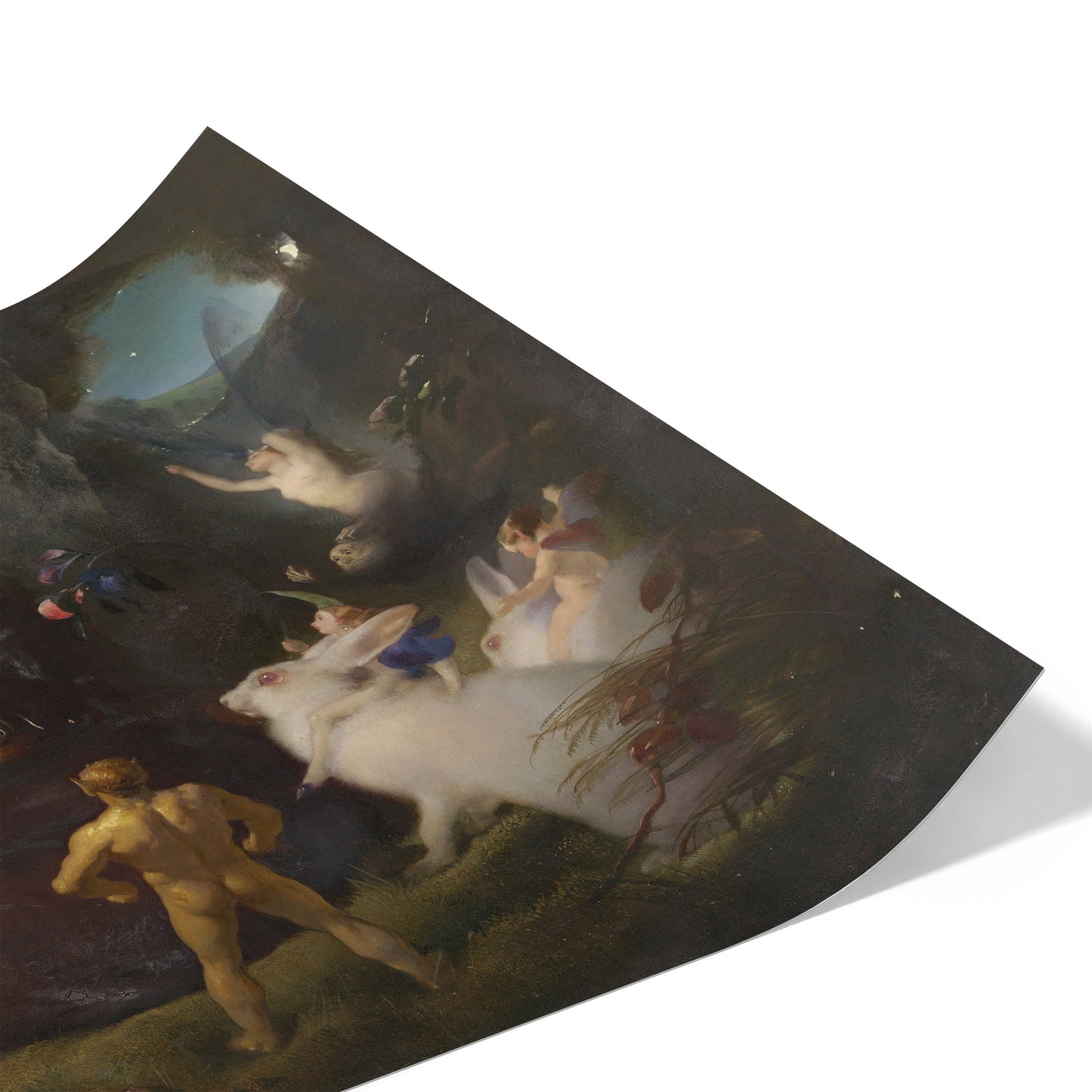 A Midsummer Night's Dream. Titania and Bottom | Sir Edwin Landseer | 1851