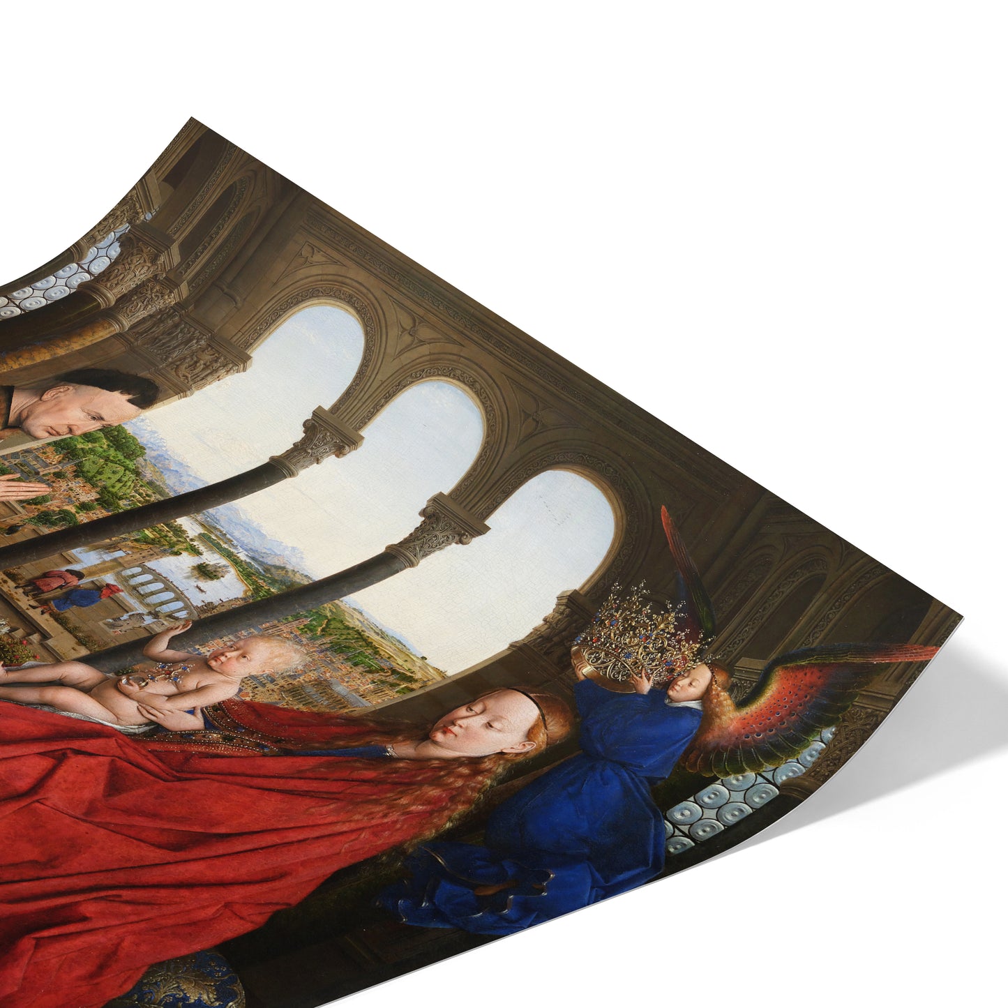 Madonna of Chancellor Rolin | Jan van Eyck | c. 1435