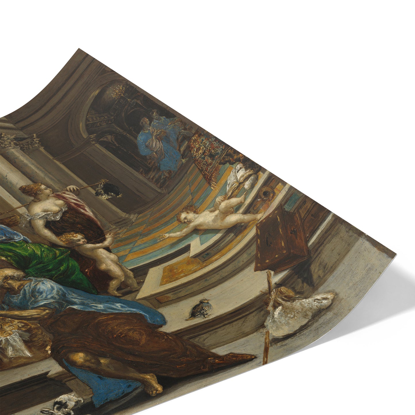 Christ Driving the Money Changers from the Temple (First Version) | El Greco | 1568