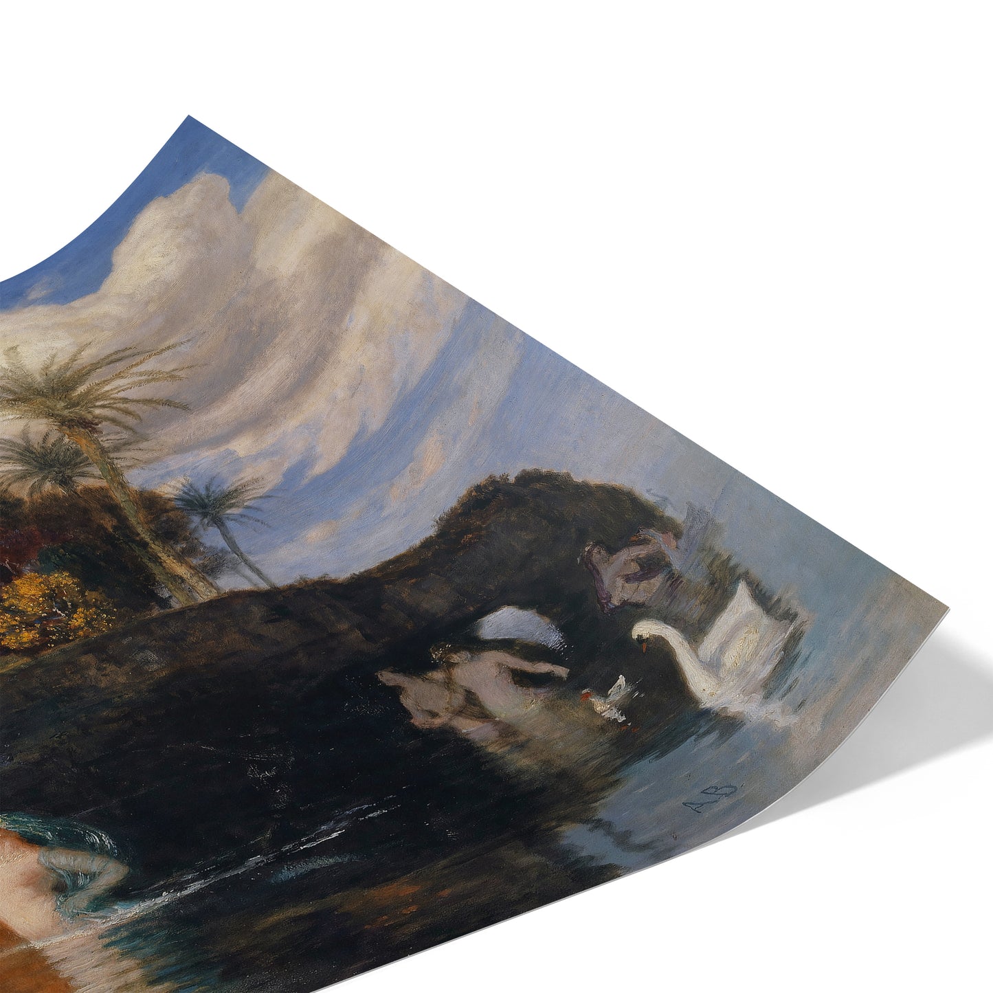 Isle of Life | Arnold Böcklin | 1888