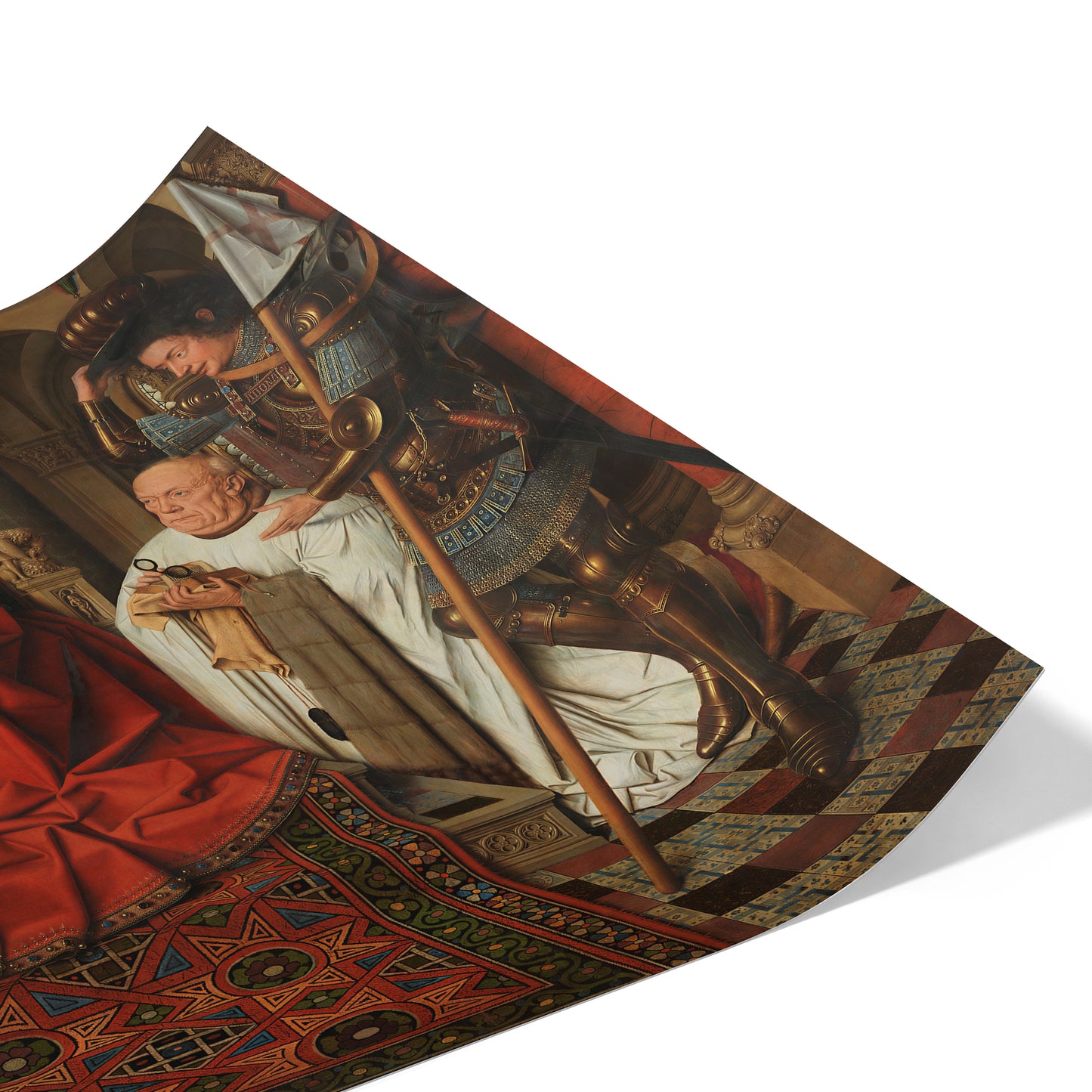 Virgin and Child with Canon van der Paele | Jan van Eyck | c. 1434-36
