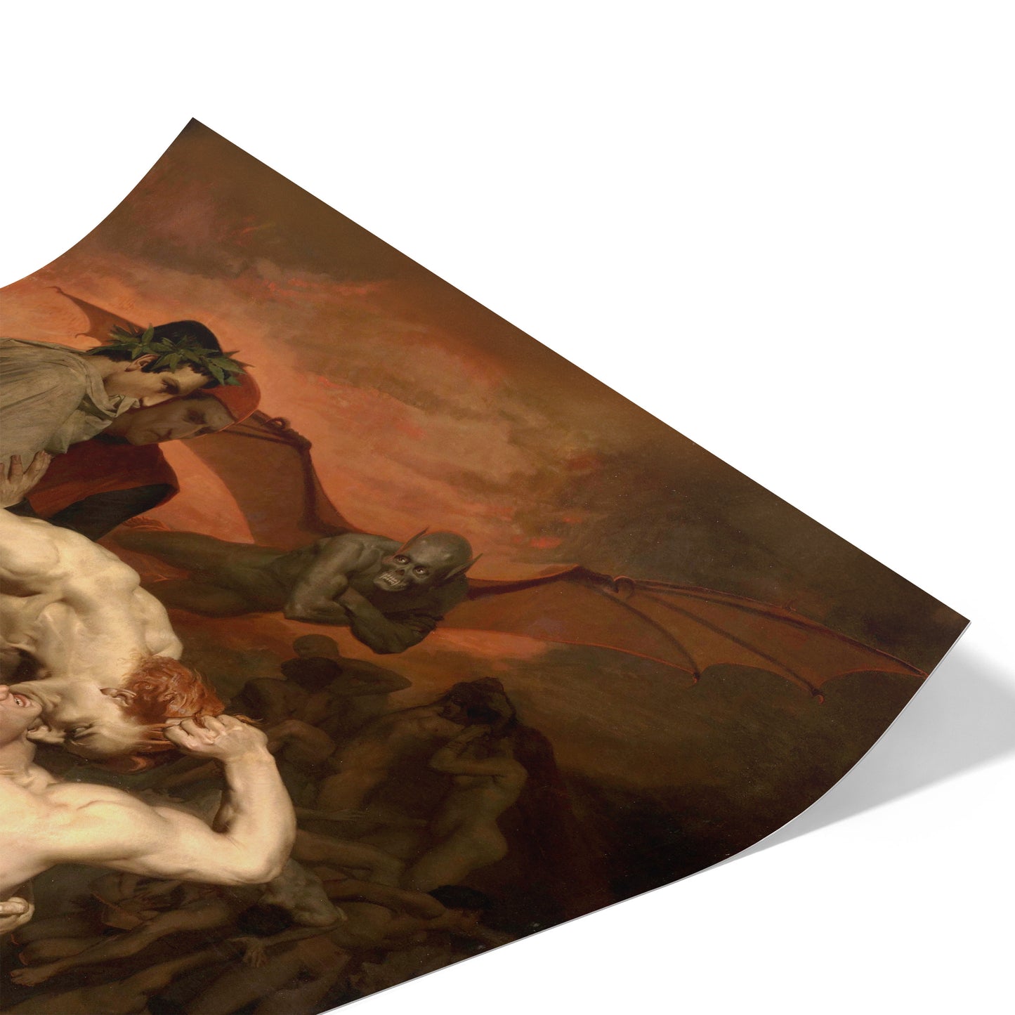 Dante and Virgil | William-Adolphe Bouguereau | 1850