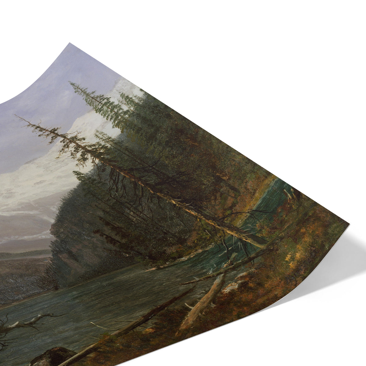 Canadian Rockies (Lake Louise) | Albert Bierstadt | c. 1899