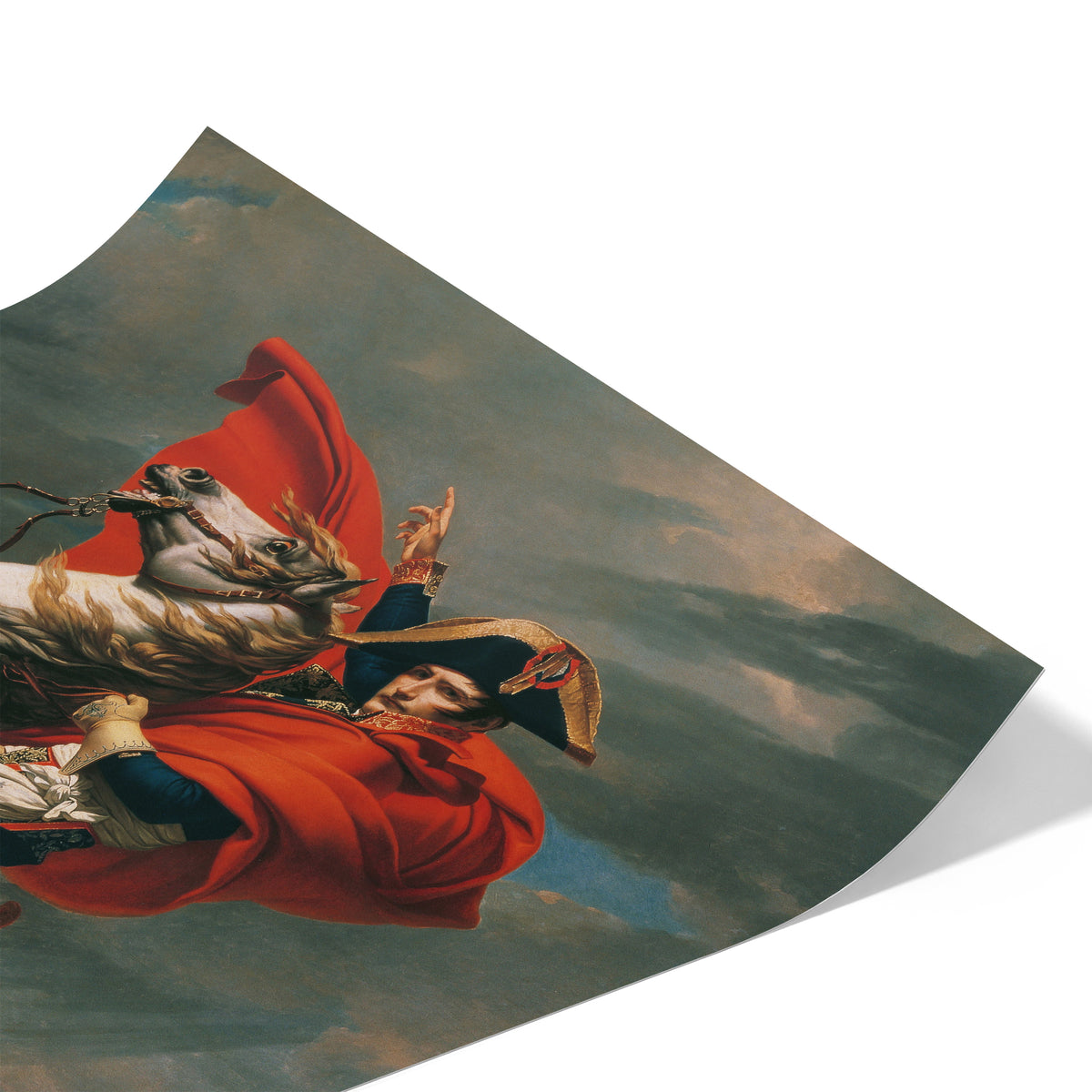 Napoleon Crossing the Alps | Jacques-Louis David | 1801