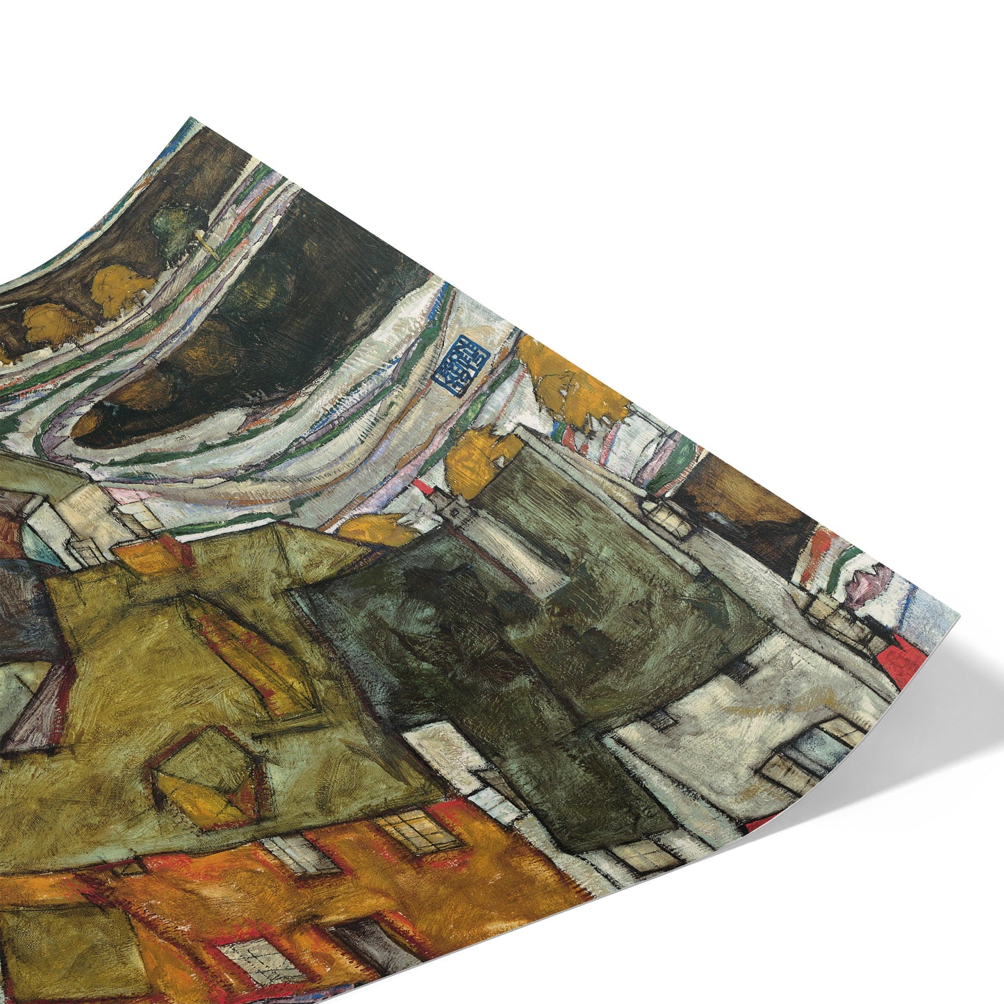Crescent of Houses II | Egon Schiele | 1914