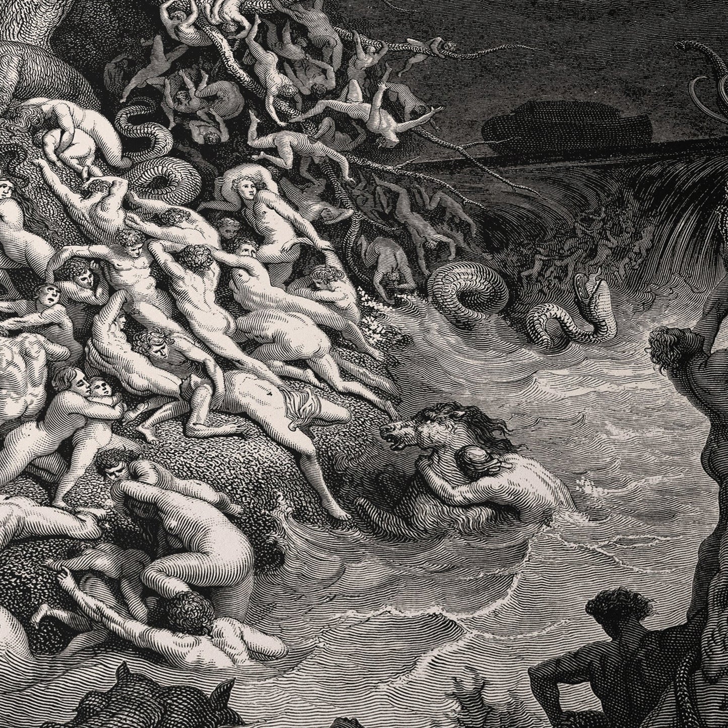 Flood Destroying the World | Gustave Doré | 1866