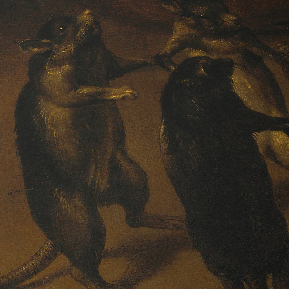 The Dance of the Rats | Ferdinand van Kessel | c. 1690