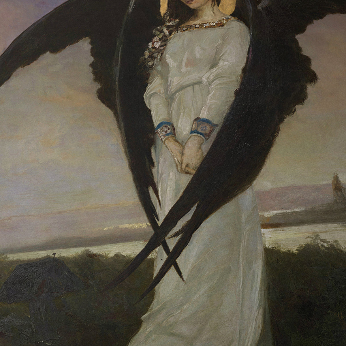 Angel of Sadness | Wilhelm Kotarbiński | c. 1900