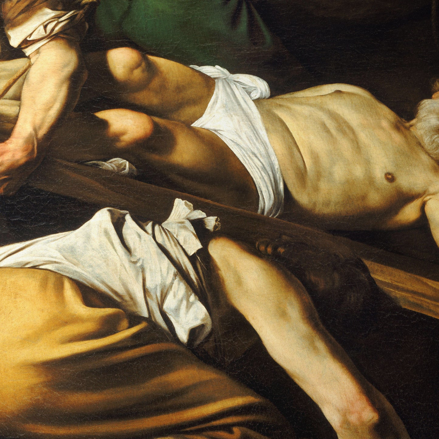 Crucifixion of Saint Peter | Caravaggio | 1601