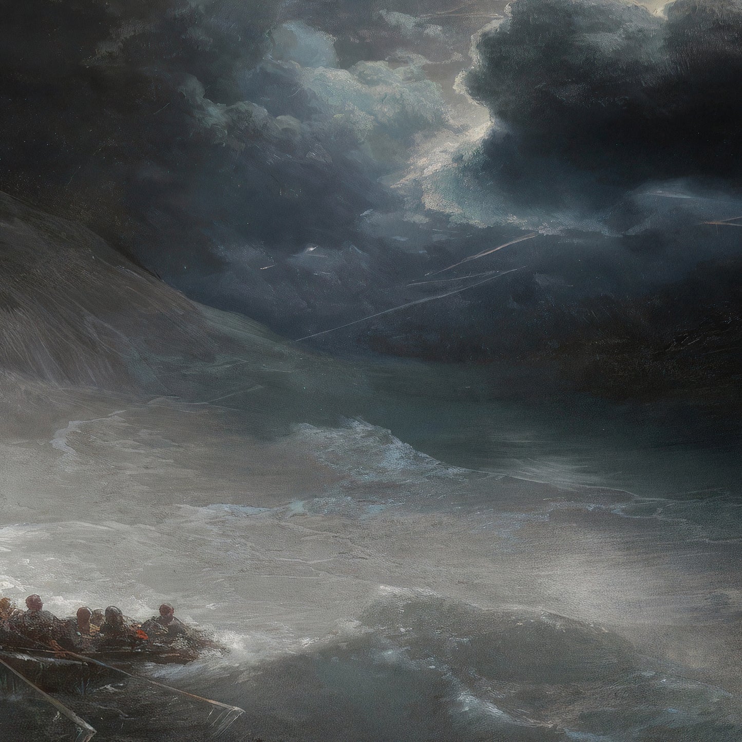 Anger of the Sea | Ivan Aivazovsky | 1886