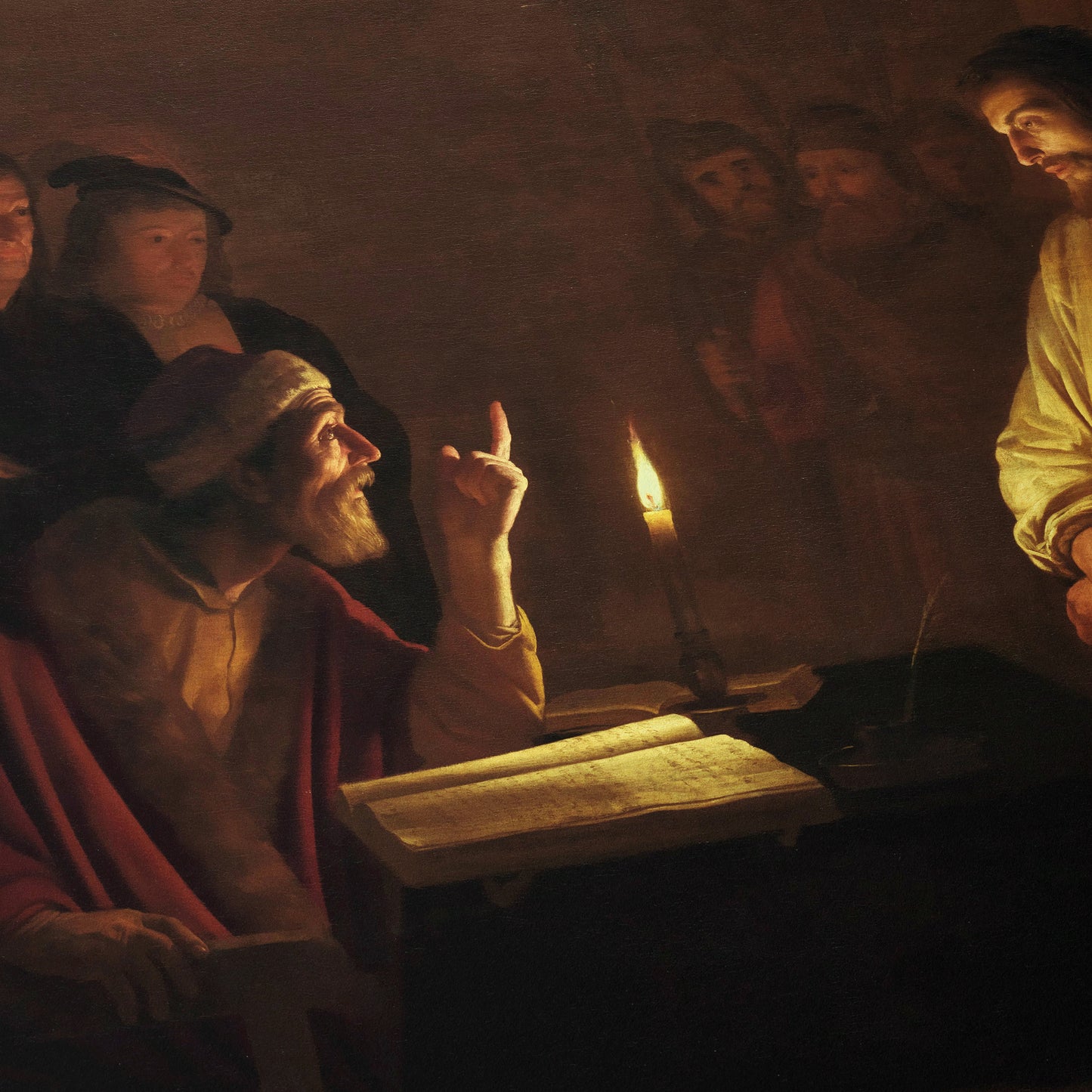 Christ before the High Priest | Gerard van Honthorst | c. 1617