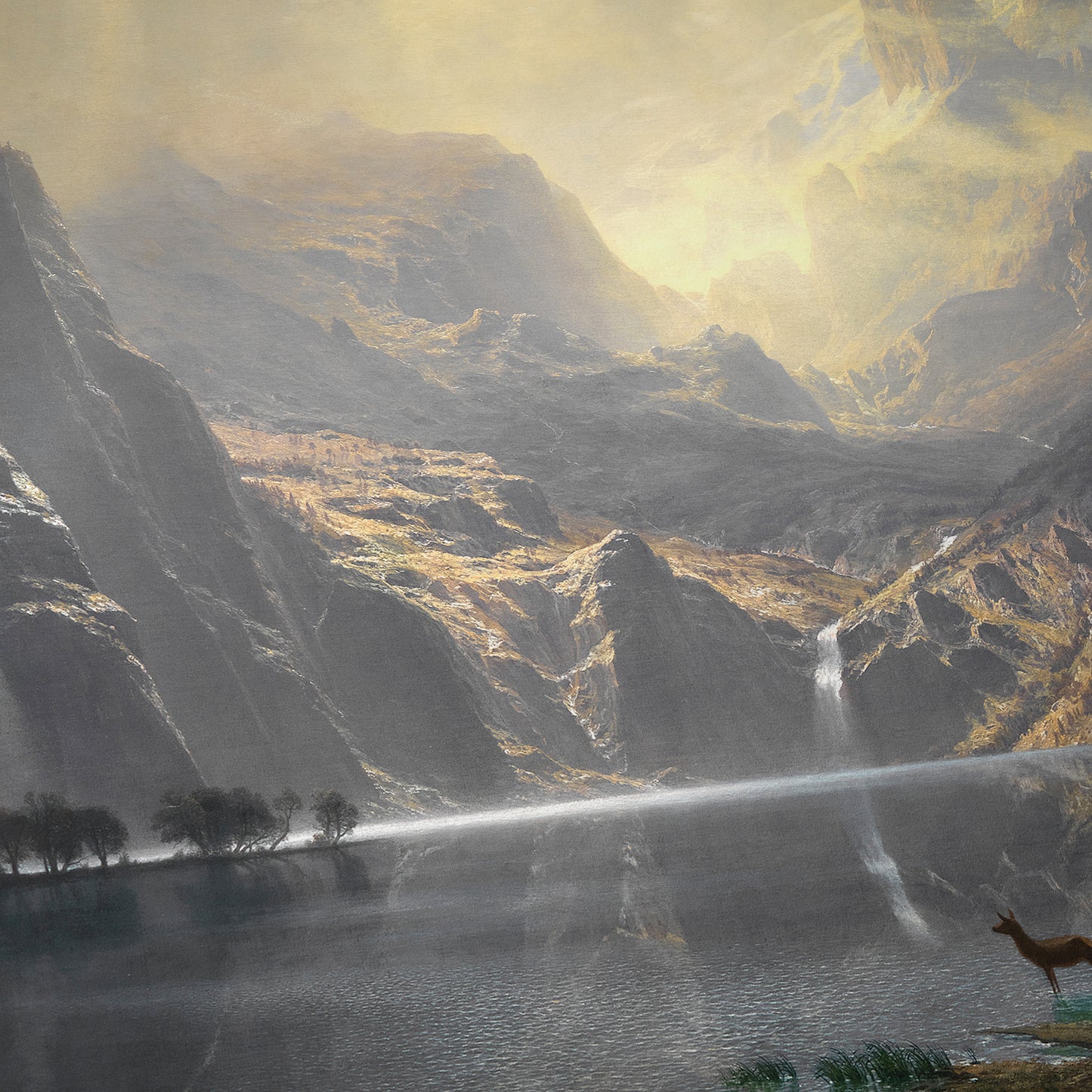 Among the Sierra Nevada, California | Albert Bierstadt | 1868