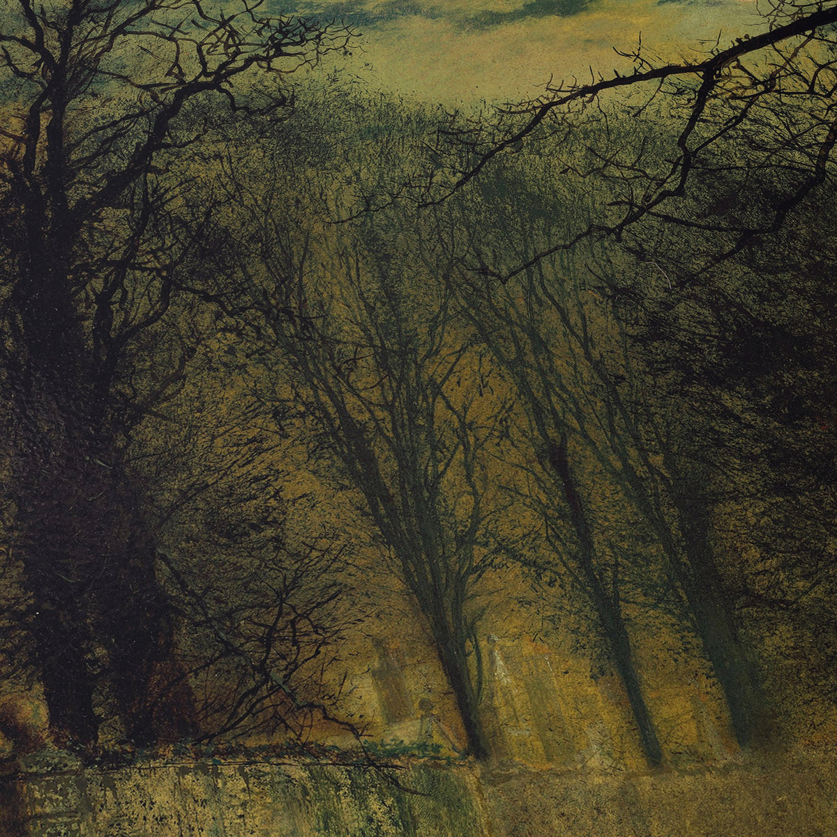 A Moonlit Street | John Atkinson Grimshaw | 1880