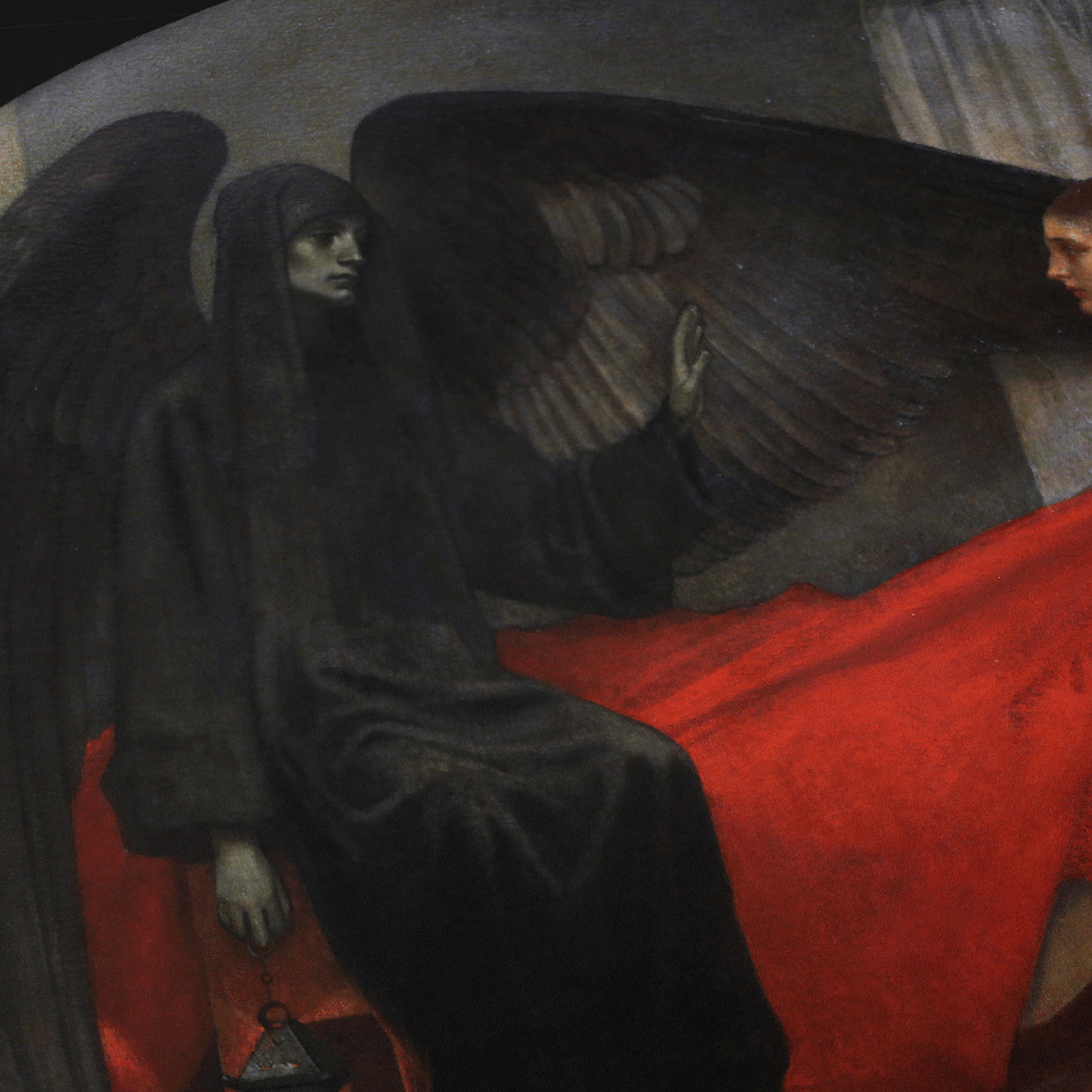 Death and the Maiden | Marianne Stokes | c. 1908
