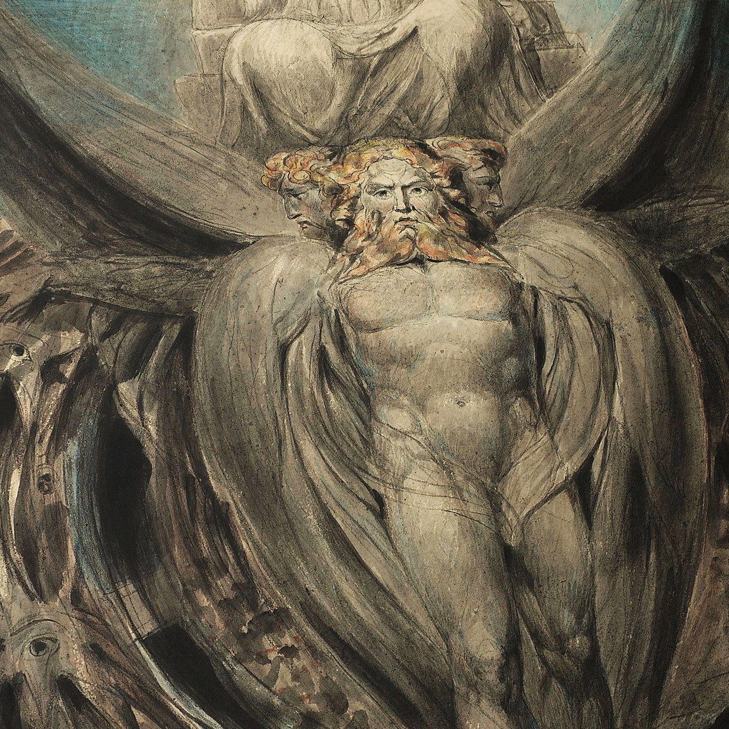 Ezekiel's Vision | William Blake | 1803-05