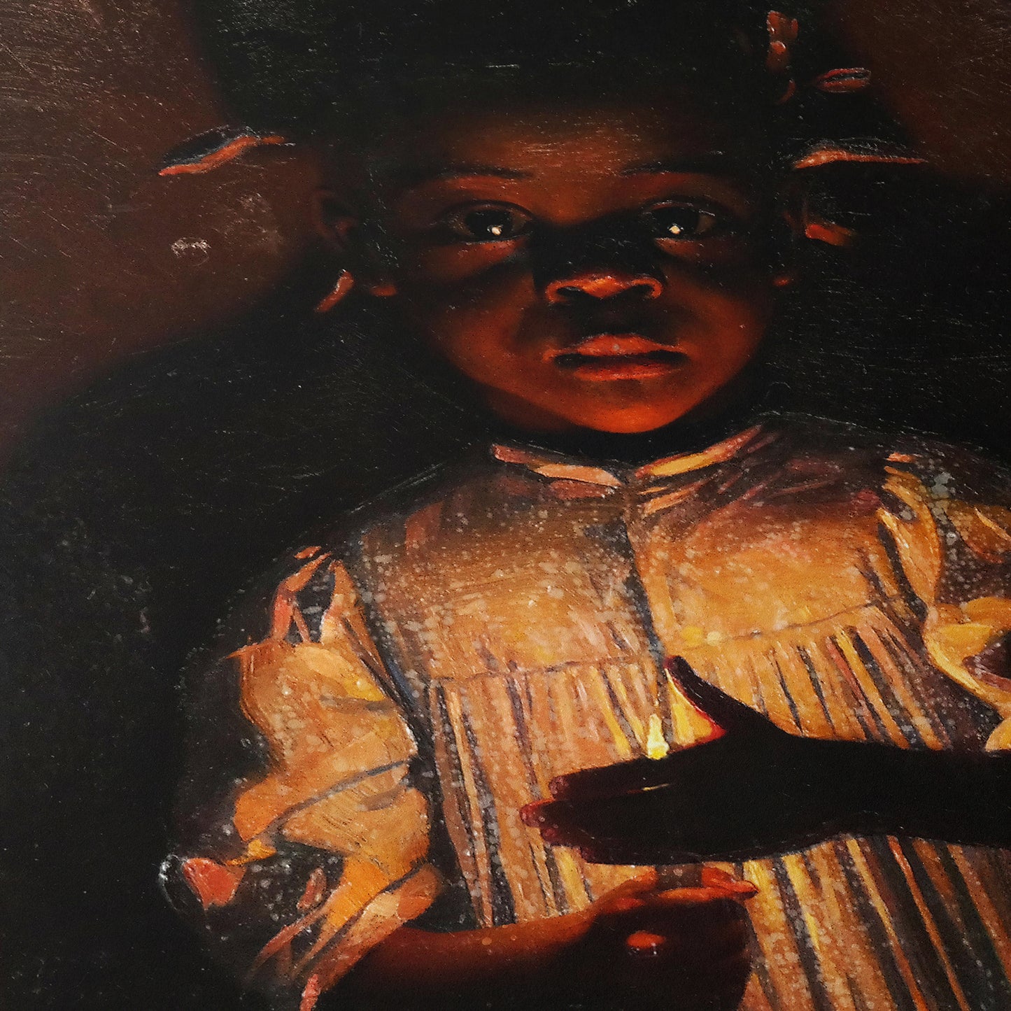 Girl with Candle | Elbridge Ayer Burbank | 1896