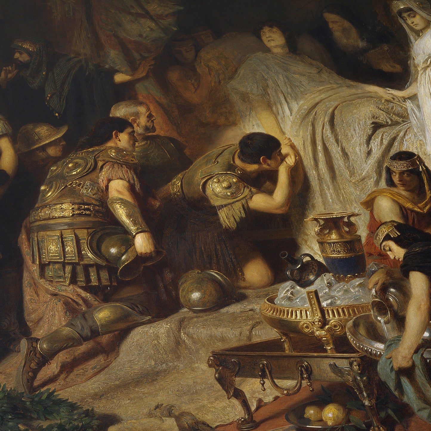 Alexander the Great Dying | Karl von Piloty | 1885-1886