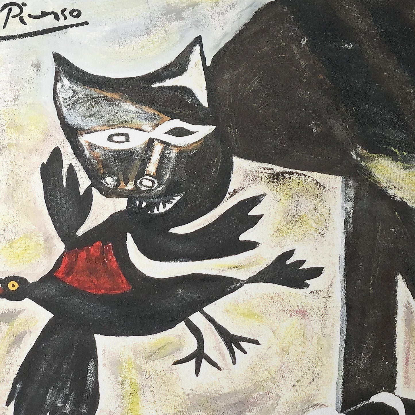 Cat Catching a Bird | Pablo Picasso | 1939