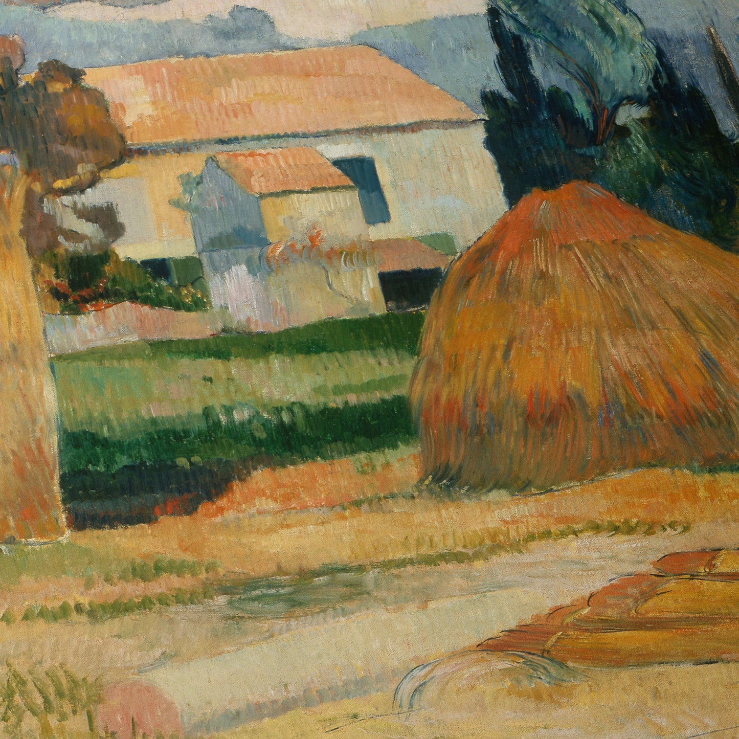Landscape Near Arles | Paul Gaugin | 1888