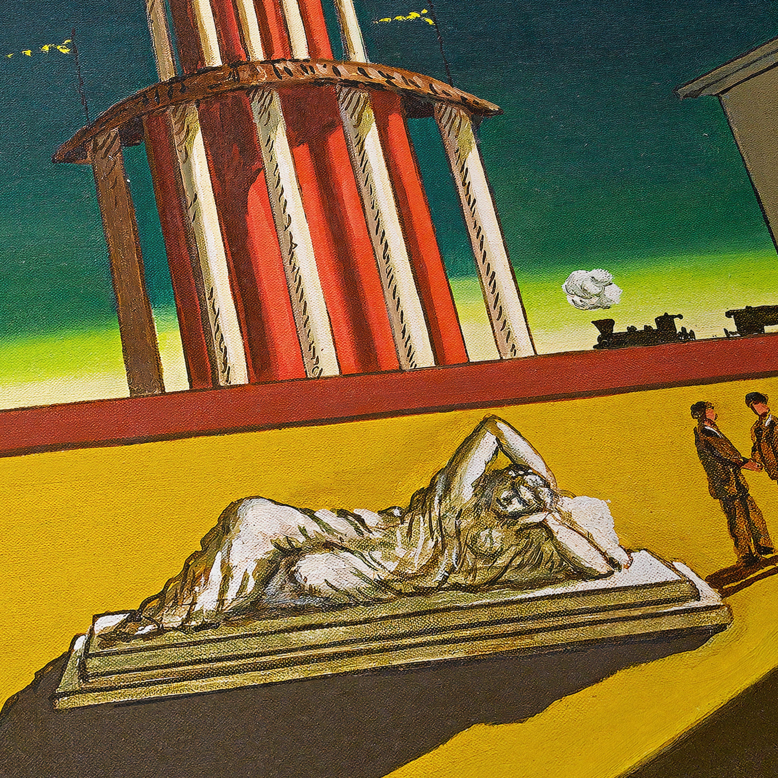 Piazza d'Italia | Giorgio de Chirico | 1964 – Inspiraggio