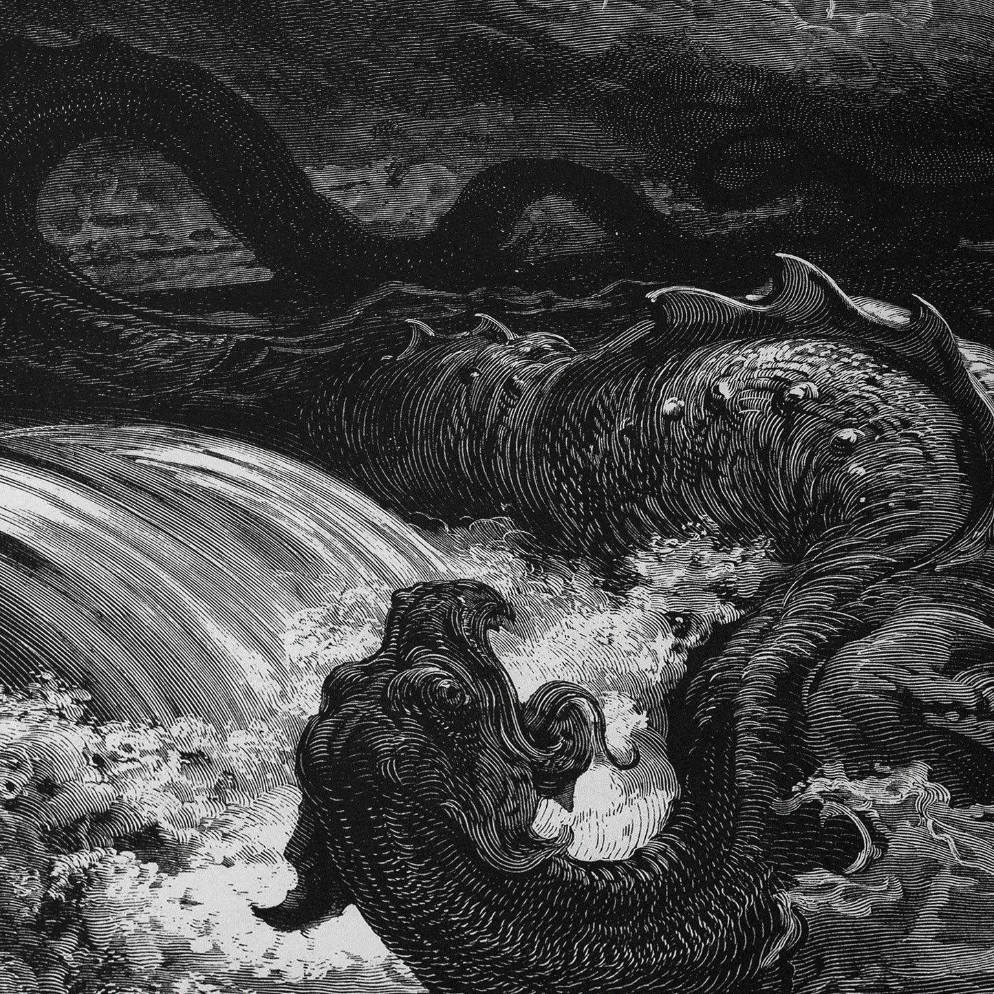 Destruction of Leviathan | Gustave Doré | 19th Century