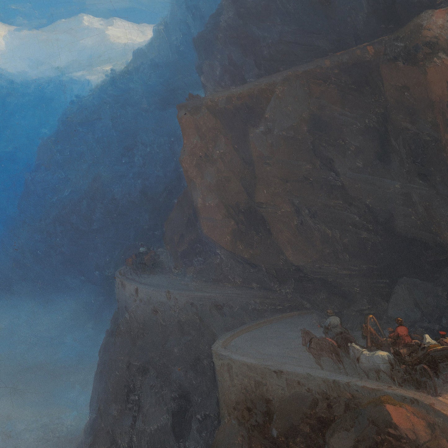 From Mleta to Gudauri | Ivan Aivazovsky | 1868
