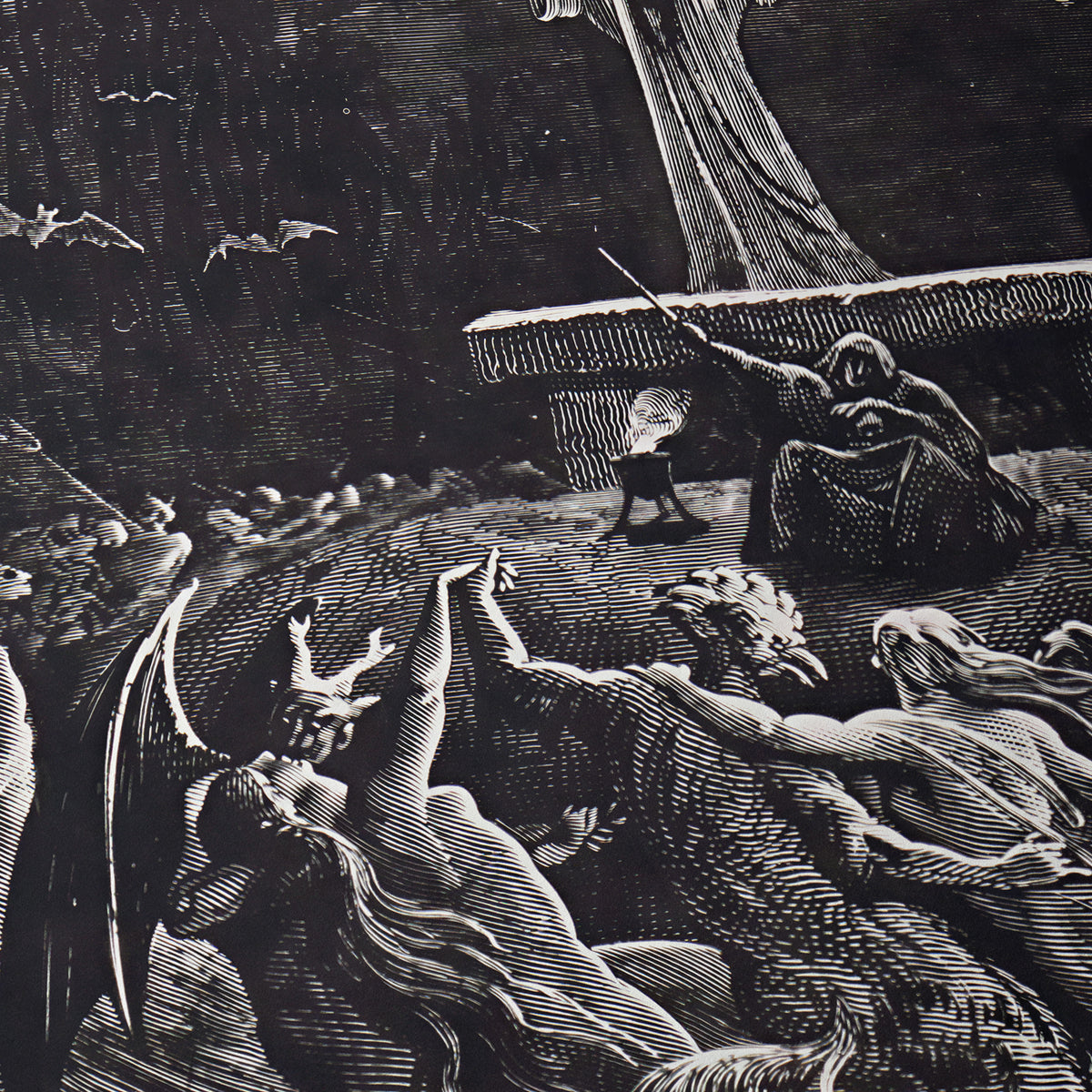 Dance of the Sabbath | Émile-Antoine Bayard | 1870
