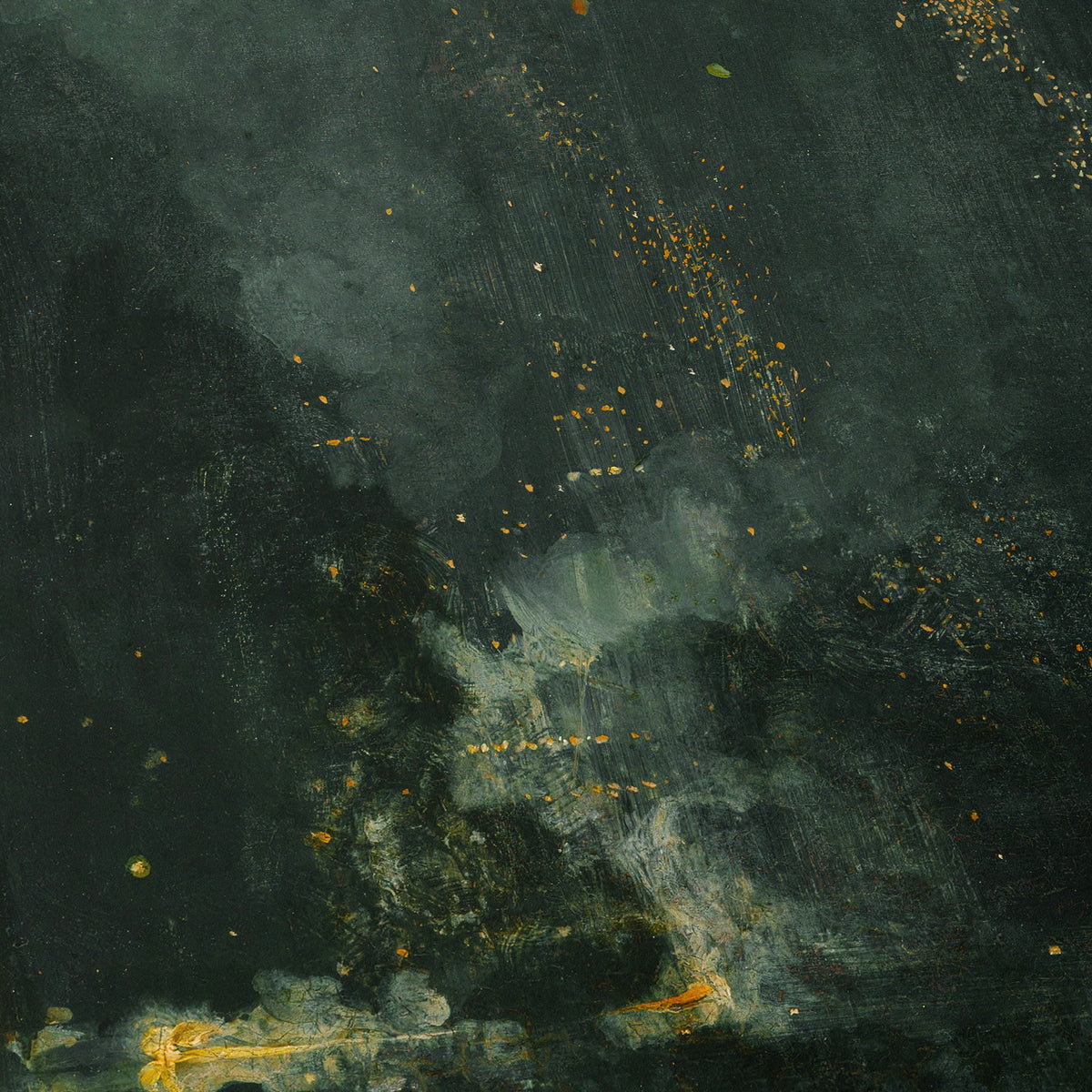 Nocturne in Black and Gold - The Falling Rocket | James Abbott McNeill Whistler | 1875