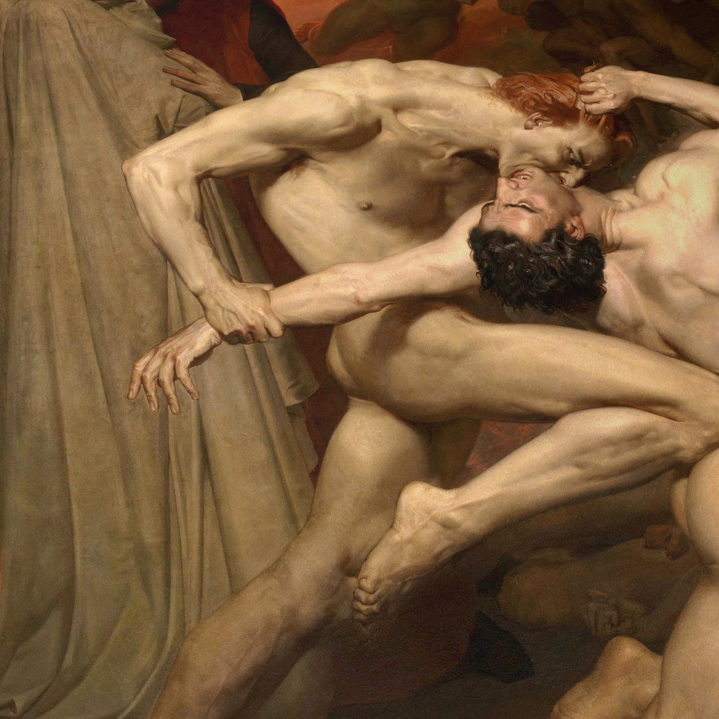 Dante and Virgil | William-Adolphe Bouguereau | 1850