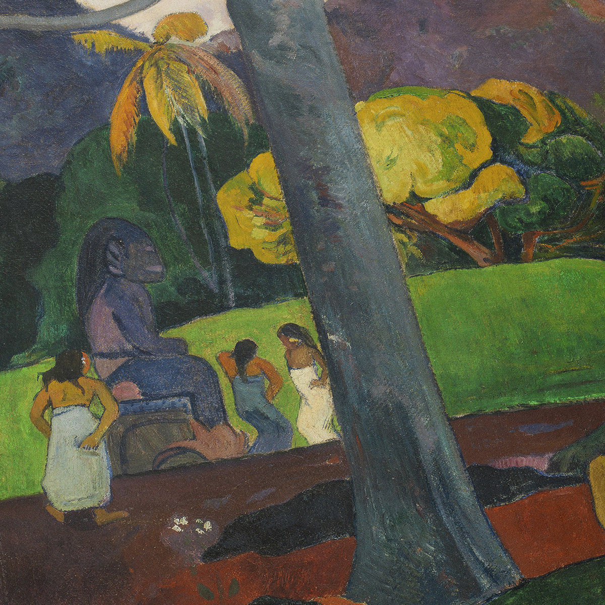 Mata Mua (In olden times) | Paul Gaugin | 1892