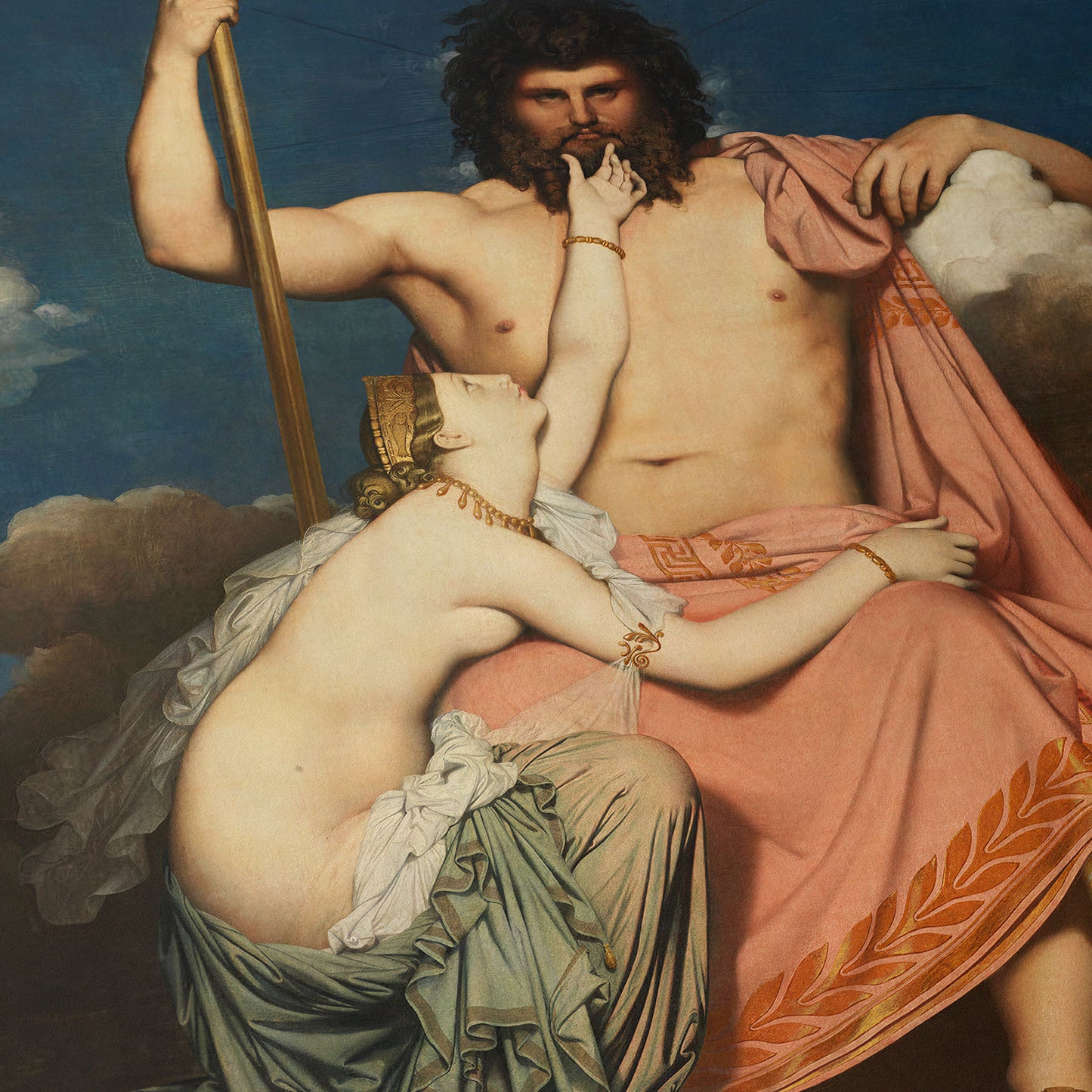 Jupiter and Thetis | Jean-Auguste-Dominique Ingres | 1811