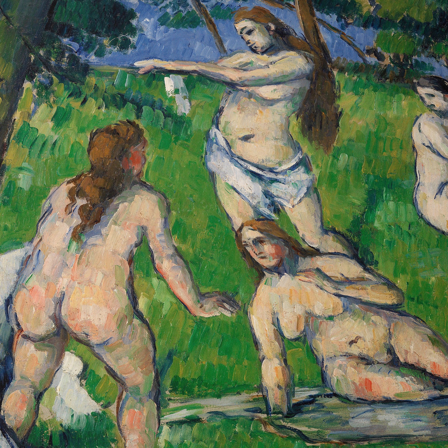 Five Bathers | Paul Cezanne | 1878
