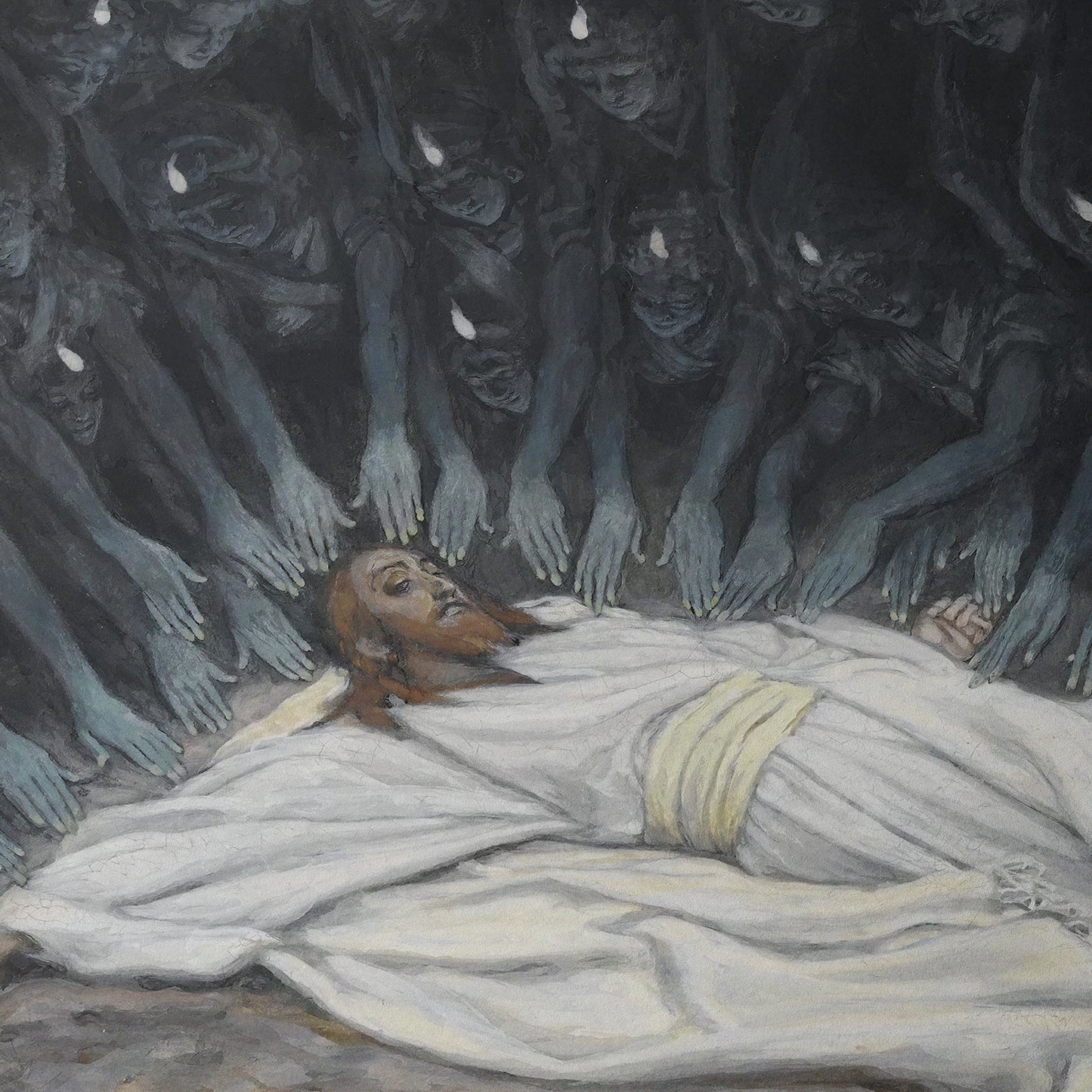 Jesus Ministered to by Angels | James Tissot | 1894